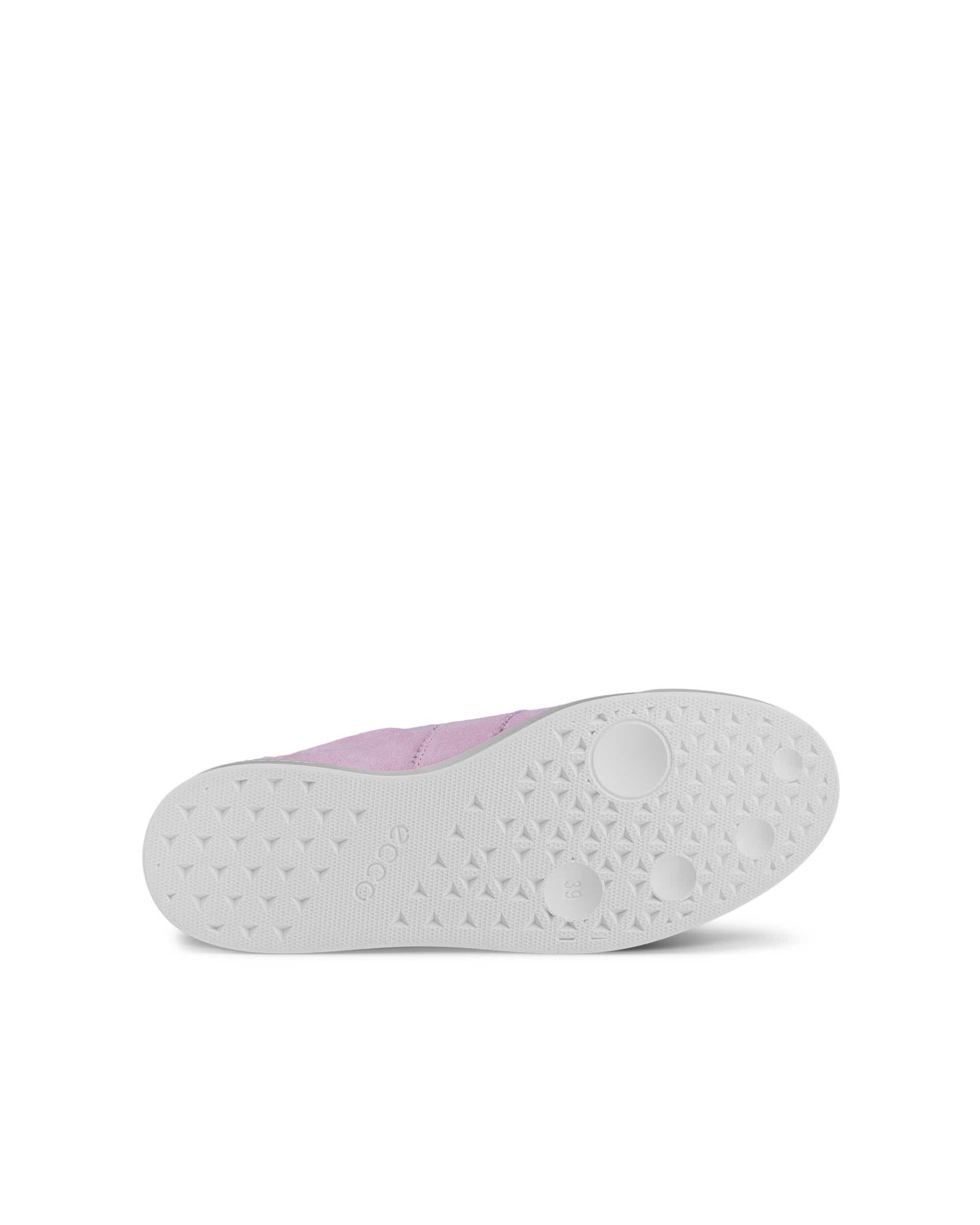 Women's ECCO® Street Lite Suede Sneaker - Pink - Sole