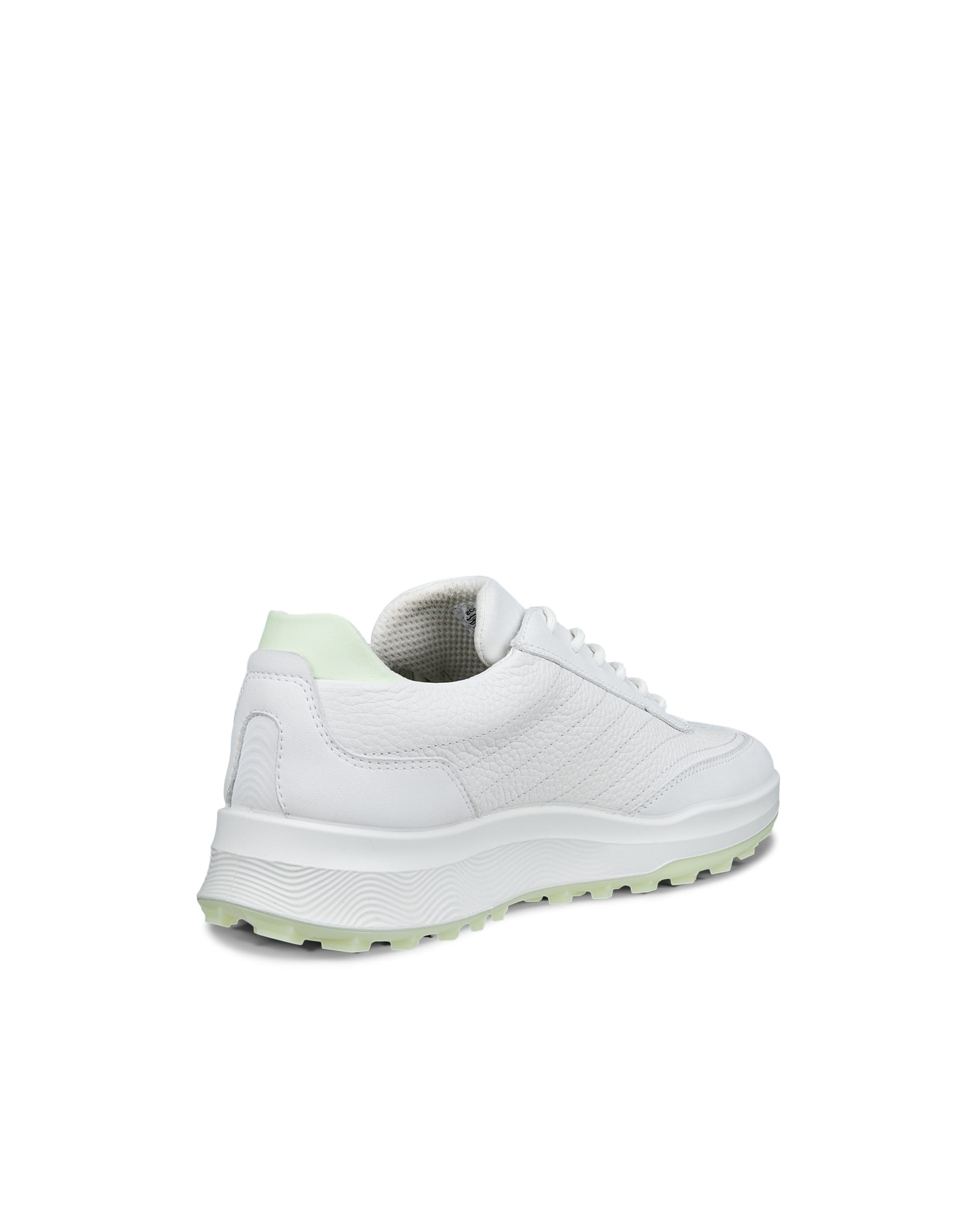 ECCO® GOLF STREET VIBE dame vanntett golfsko skinn - Hvit - Back