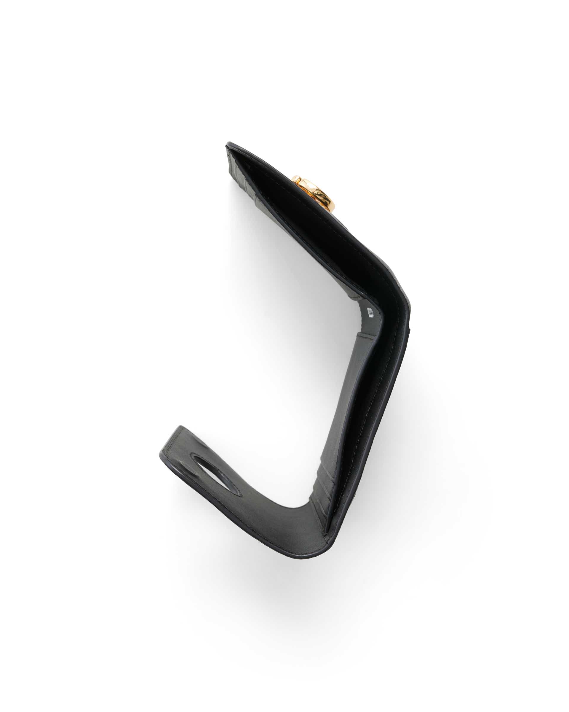 Carteira pequena couro ECCO® Wallet - Preto - Birdeye
