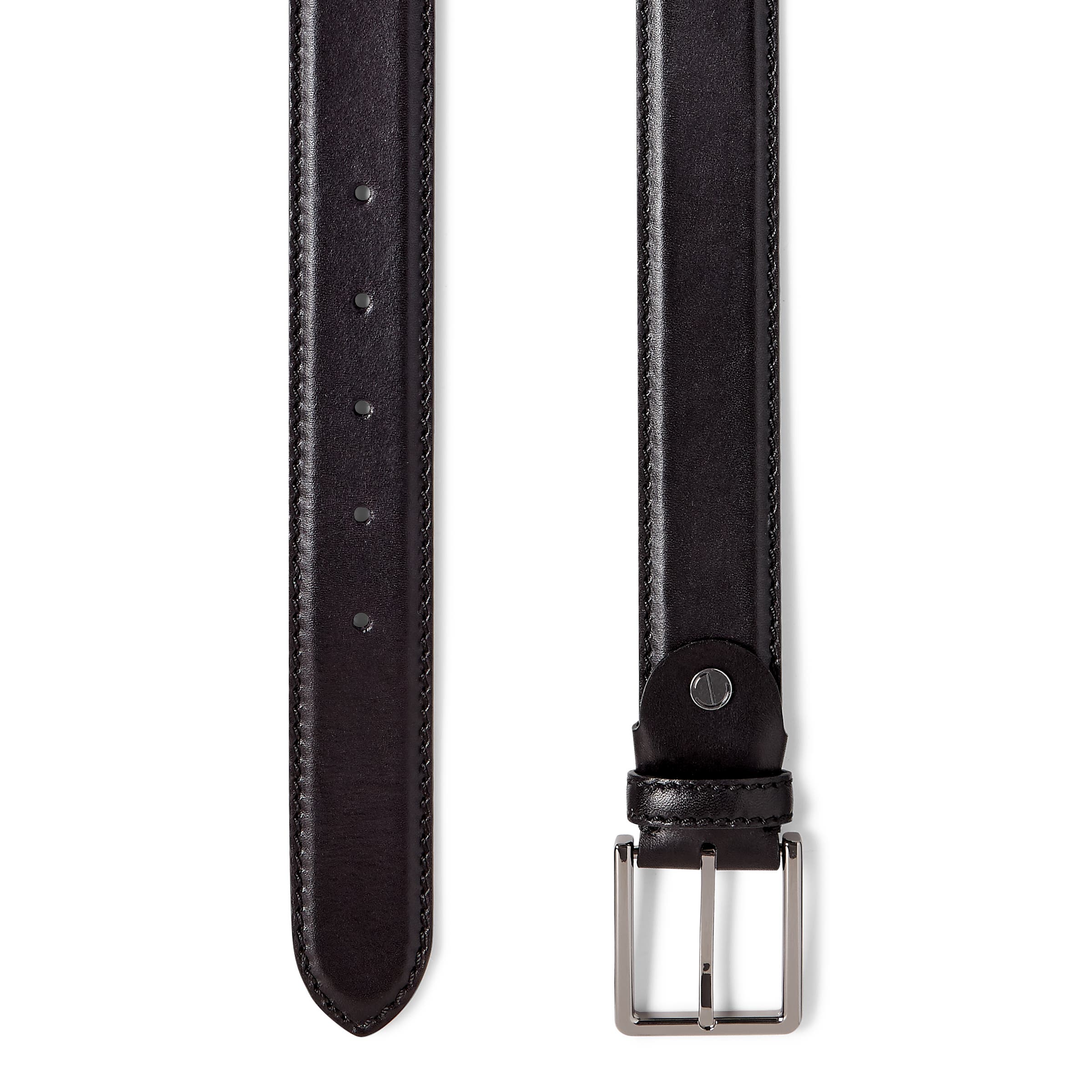 ECCO Niklas Formal Belt - Black - Detail-1