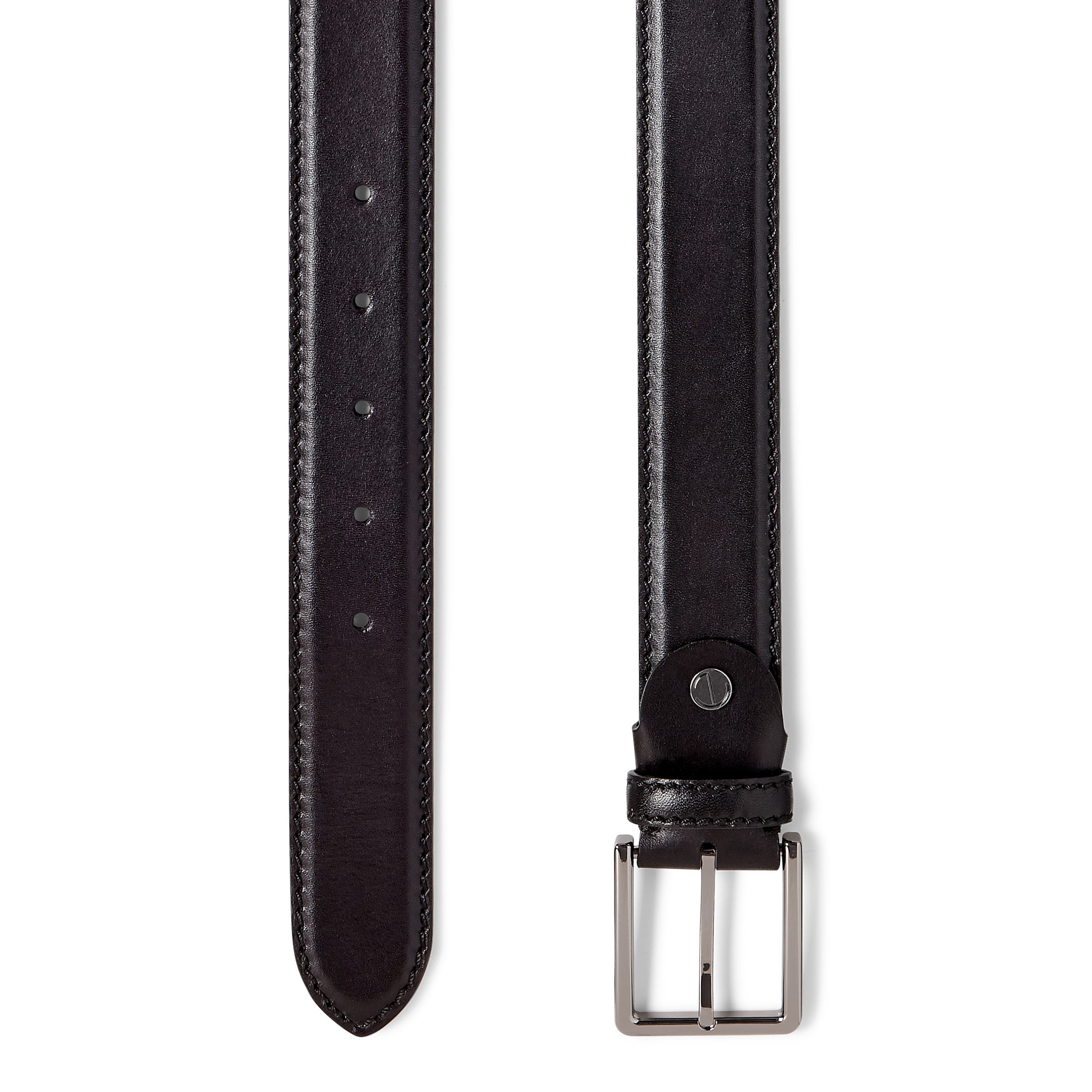 ECCO Niklas Formal Belt - Black - Detail-1