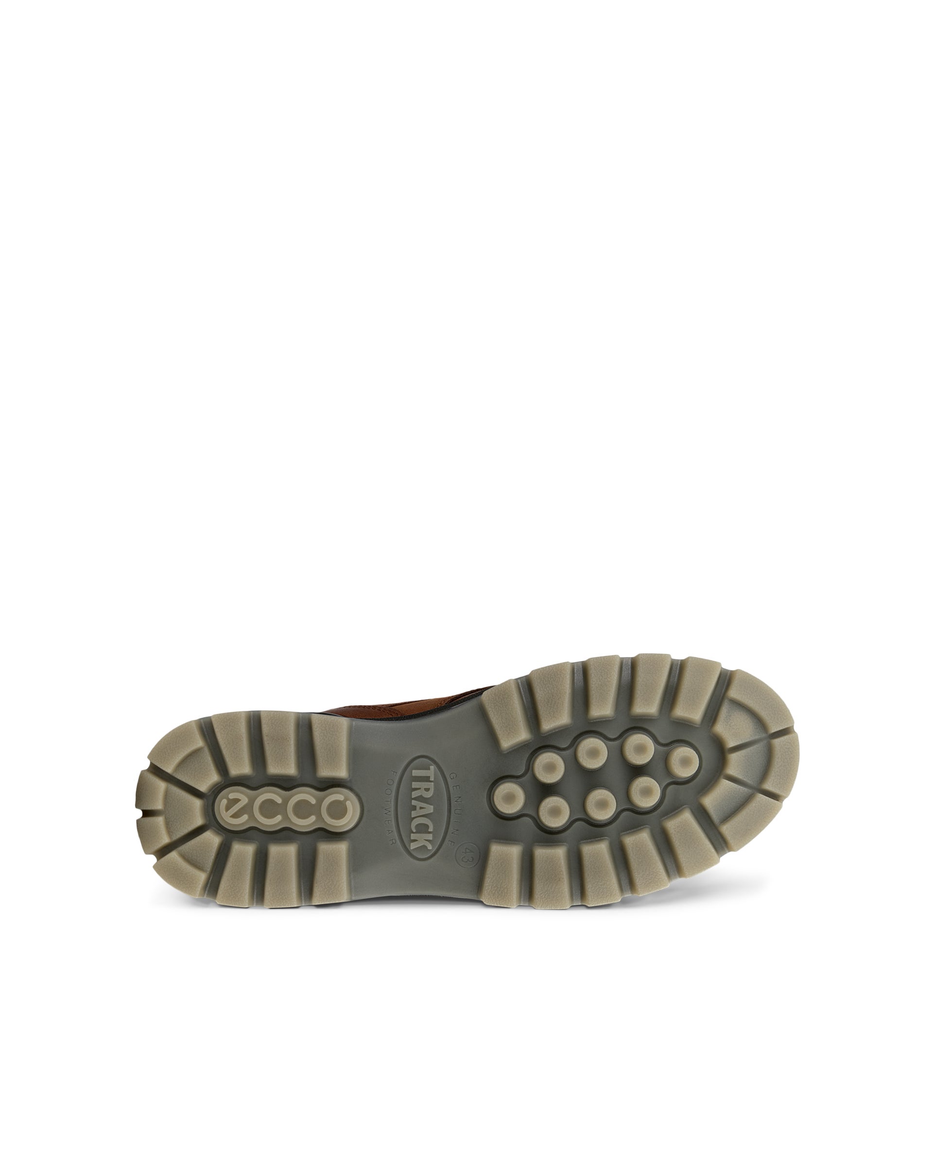 ECCO® Track 25 muške srednje kožne čizme Gore-Tex za boravak na otvorenom - Smeđa - Sole