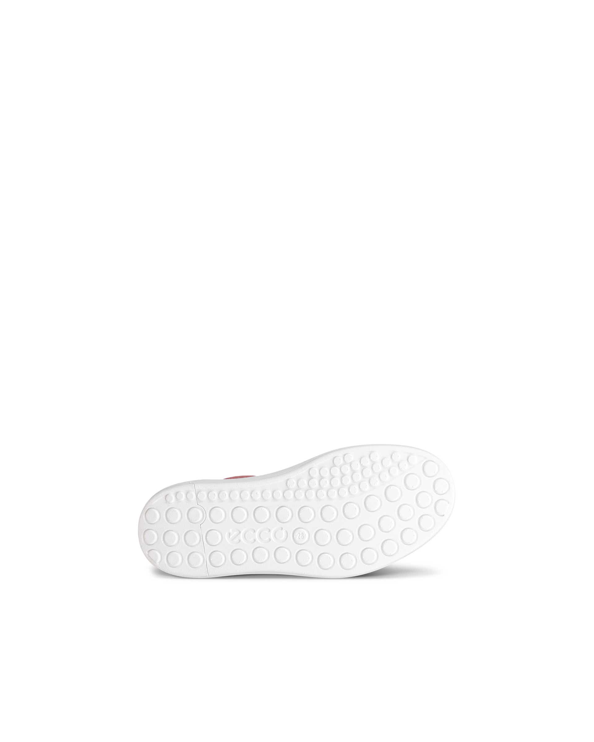 ECCO® Street Platform baskets en cuir pour femme - Rose - Sole