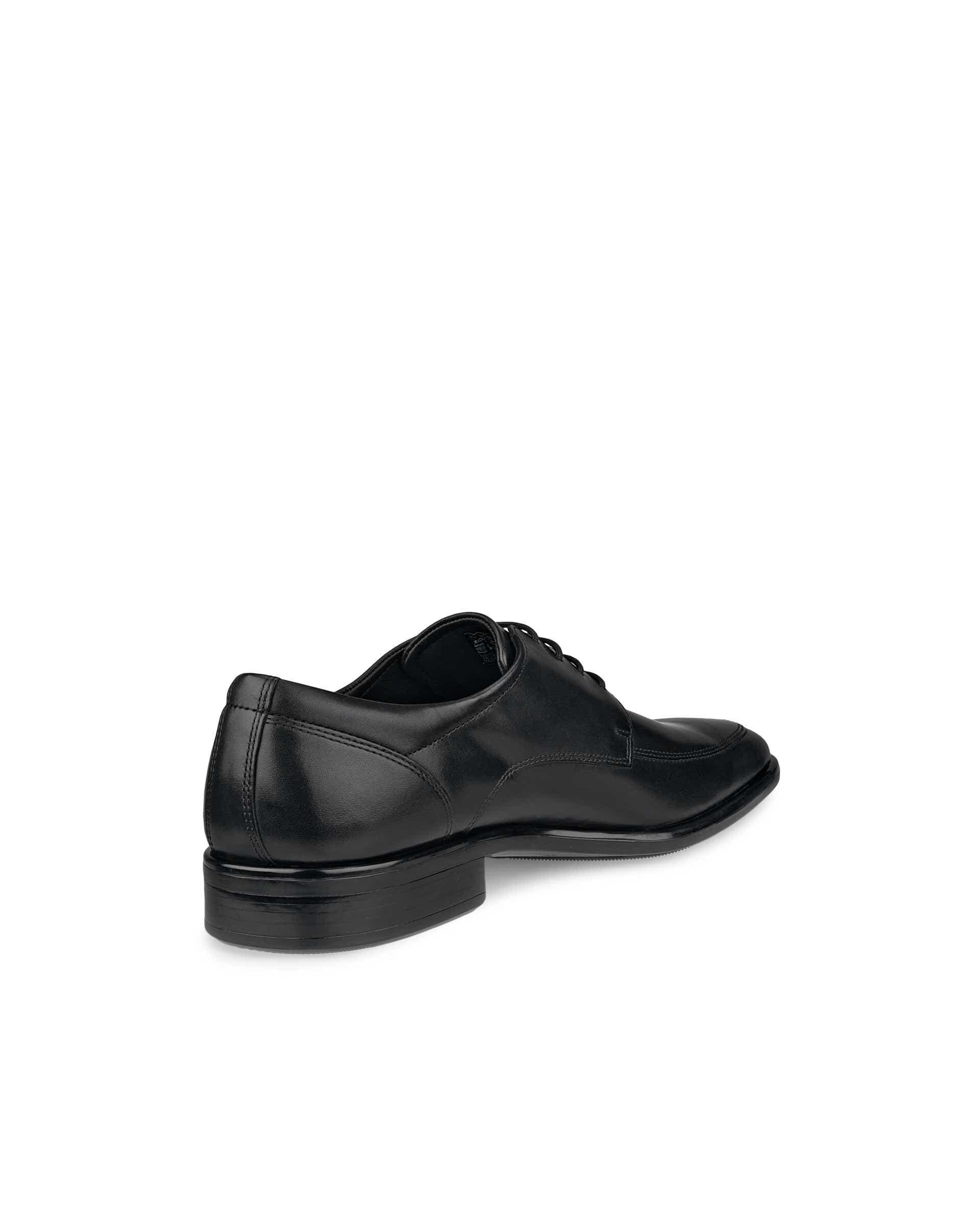 ECCO® Citytray derbies cuir pour homme - Noir - Back