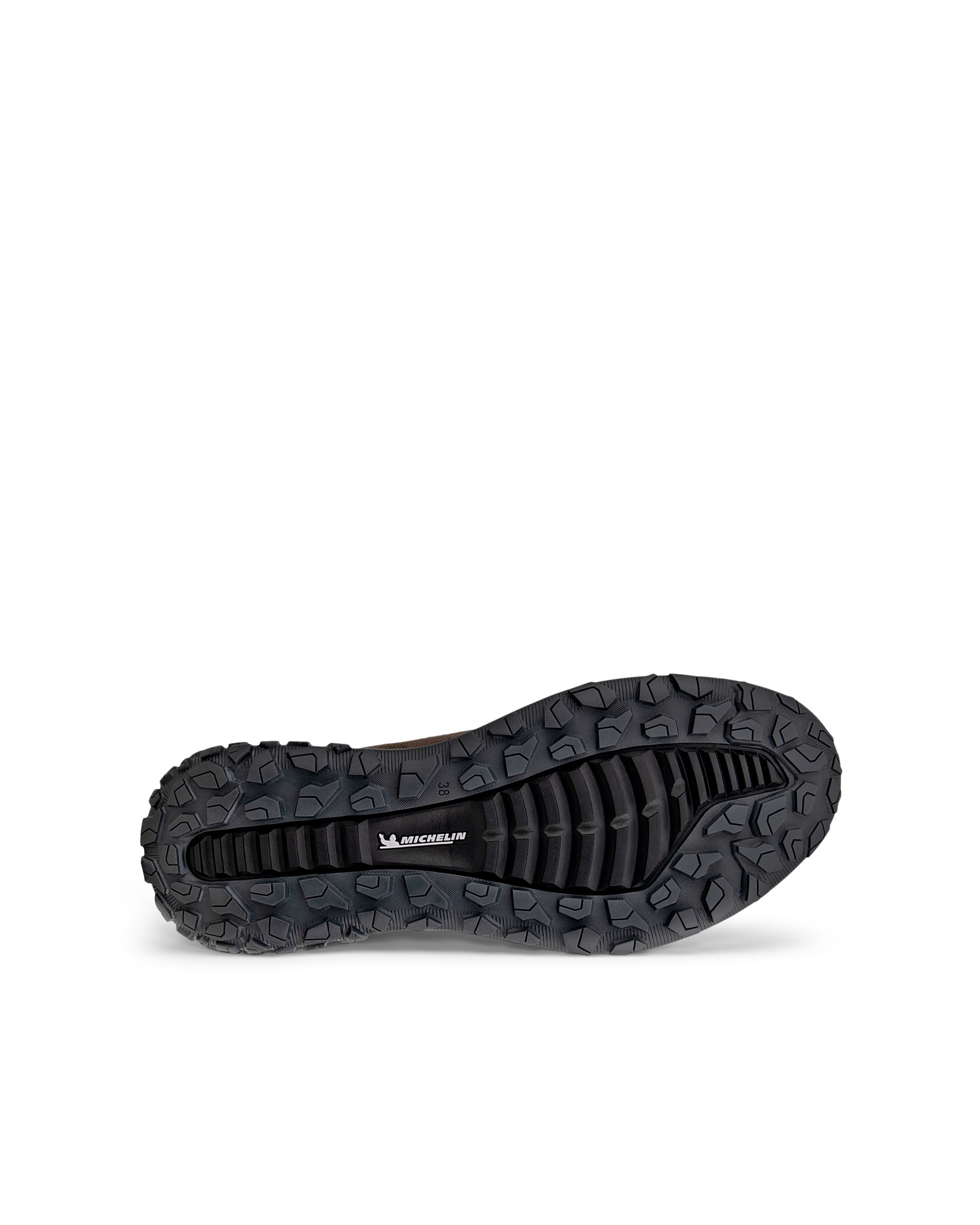 Zapatillas de senderismo de nobuk impermeables ECCO® ULT-TRN Low para mujer - Marrón - Sole