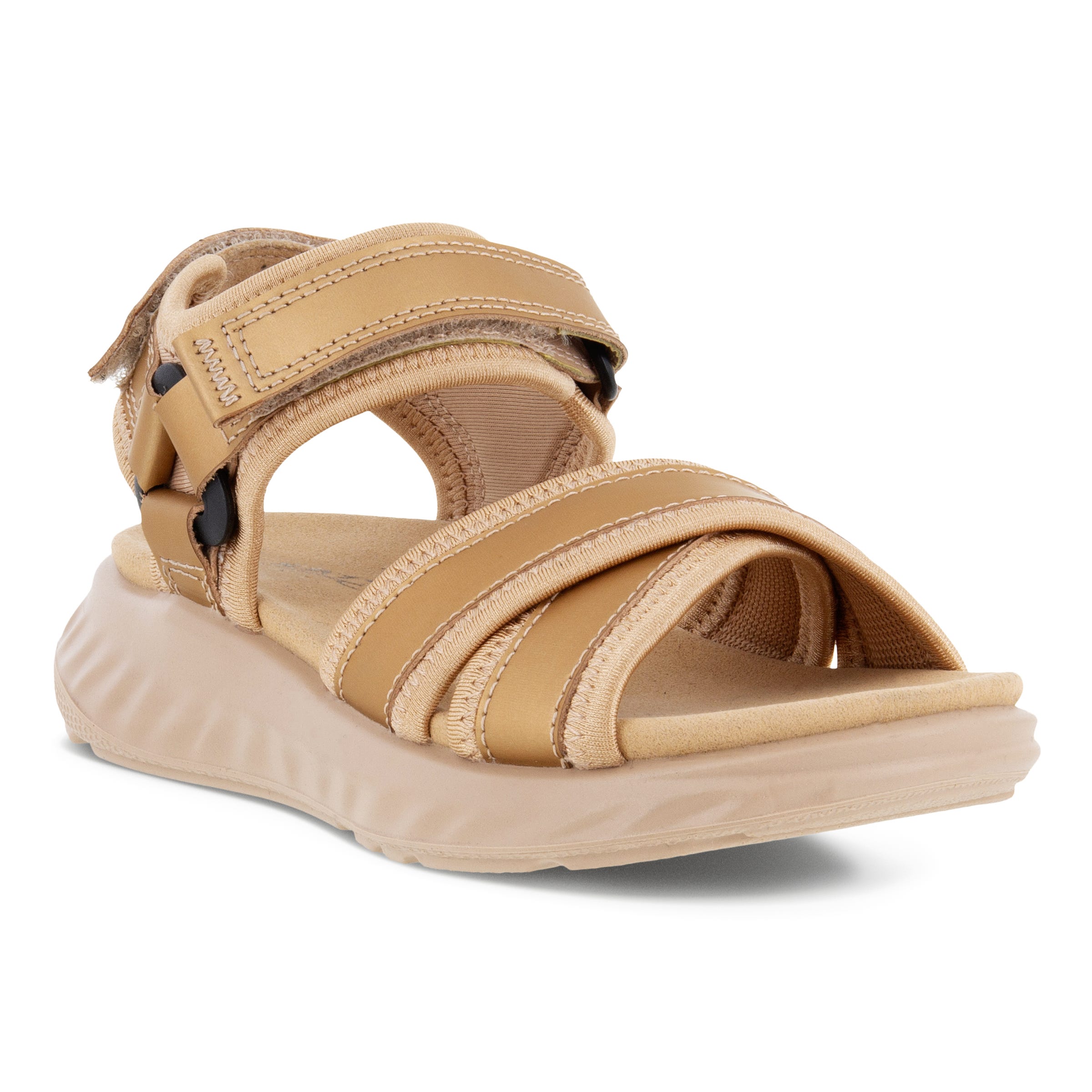 Kids' ECCO® SP.1 Lite Leather Sandal - Brown - Main
