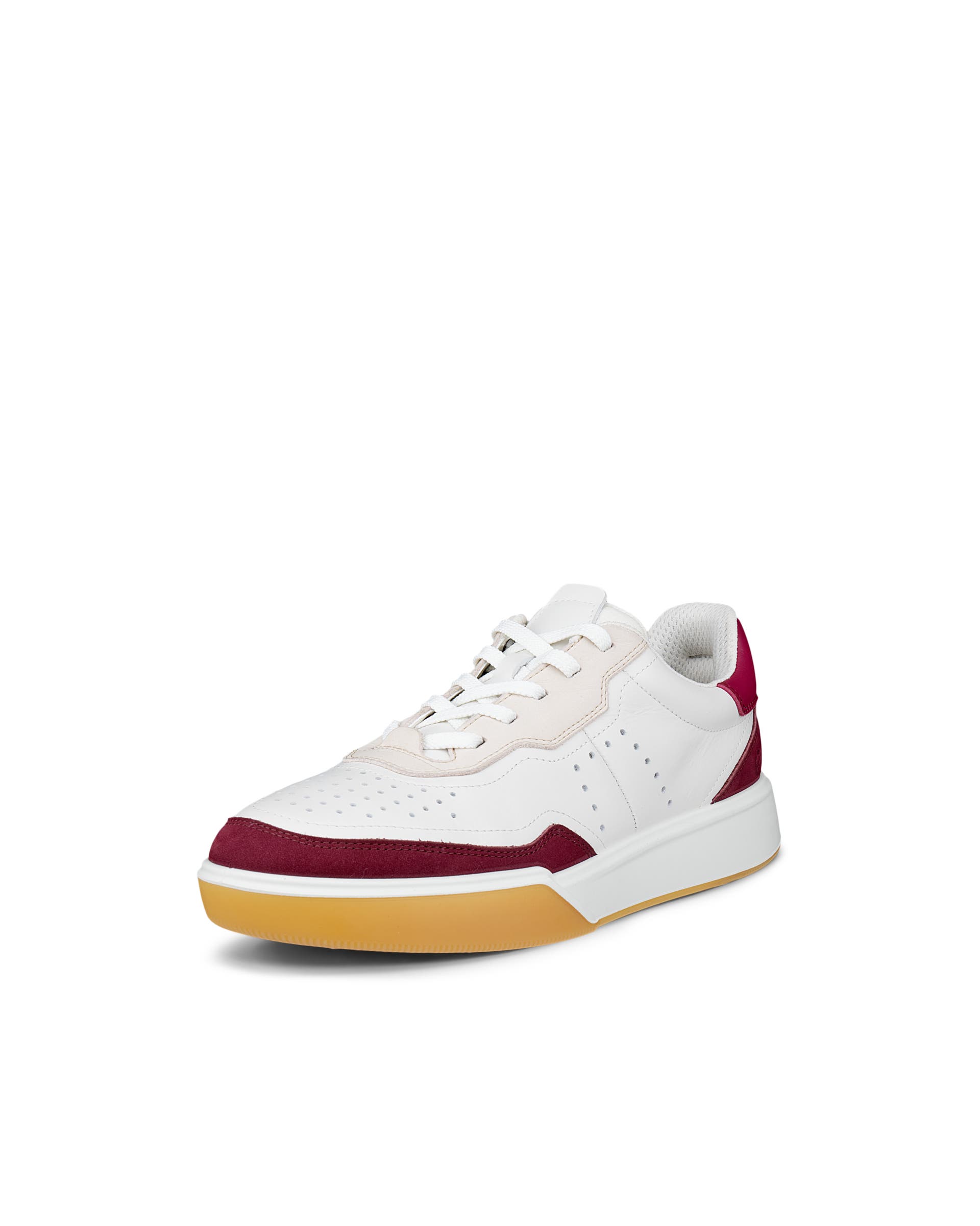 ECCO® STREET COURT Skinnsneaker dam - Röd - Main