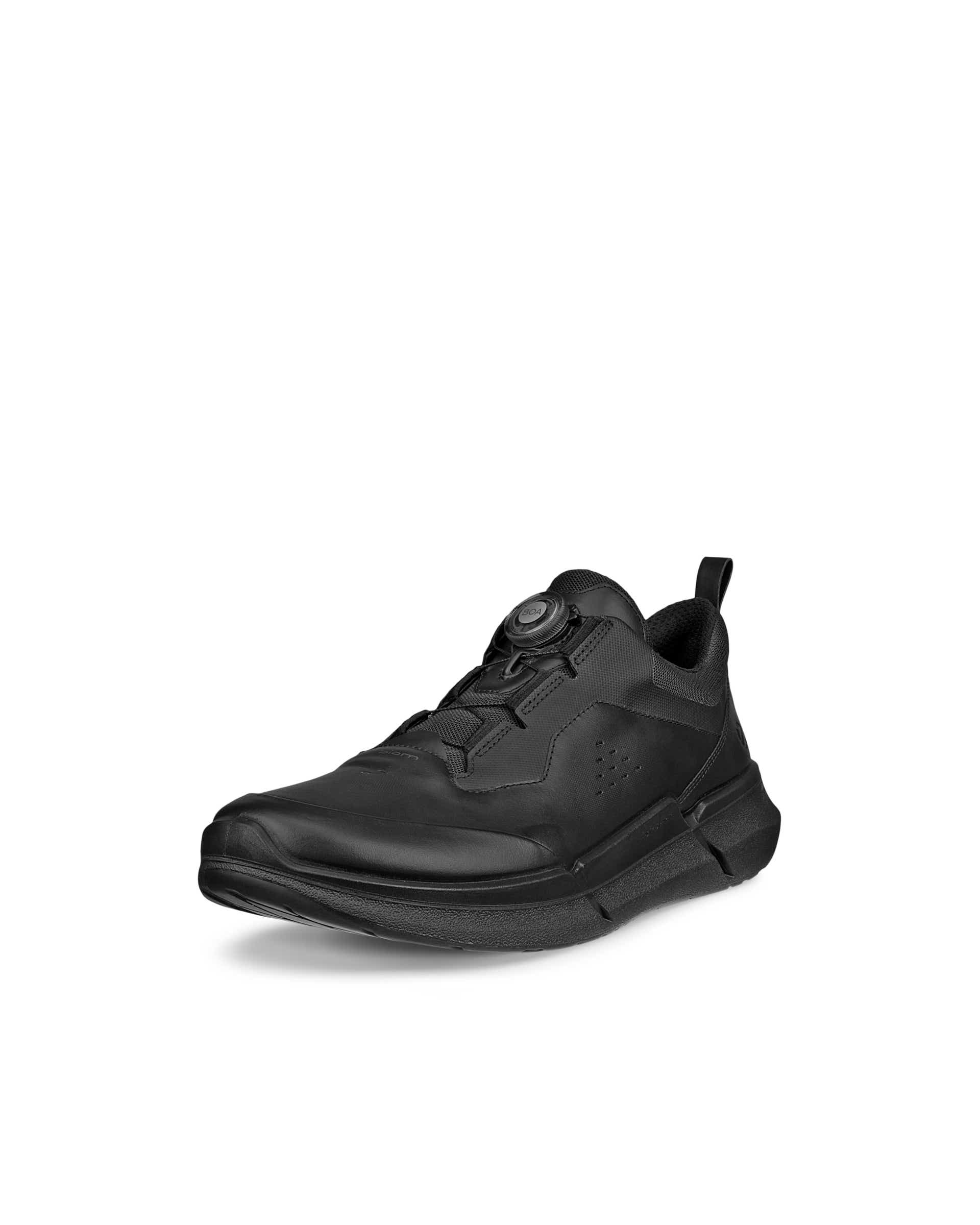ECCO® Soft 7 baskets en nubuck pour homme - Noir - Main