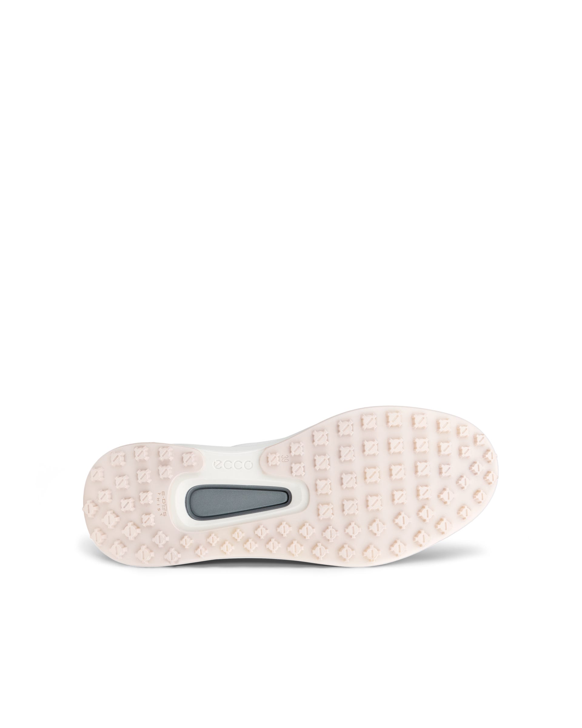 Ladies ECCO® Golf Core Leather Golf Shoe - Beige - Sole