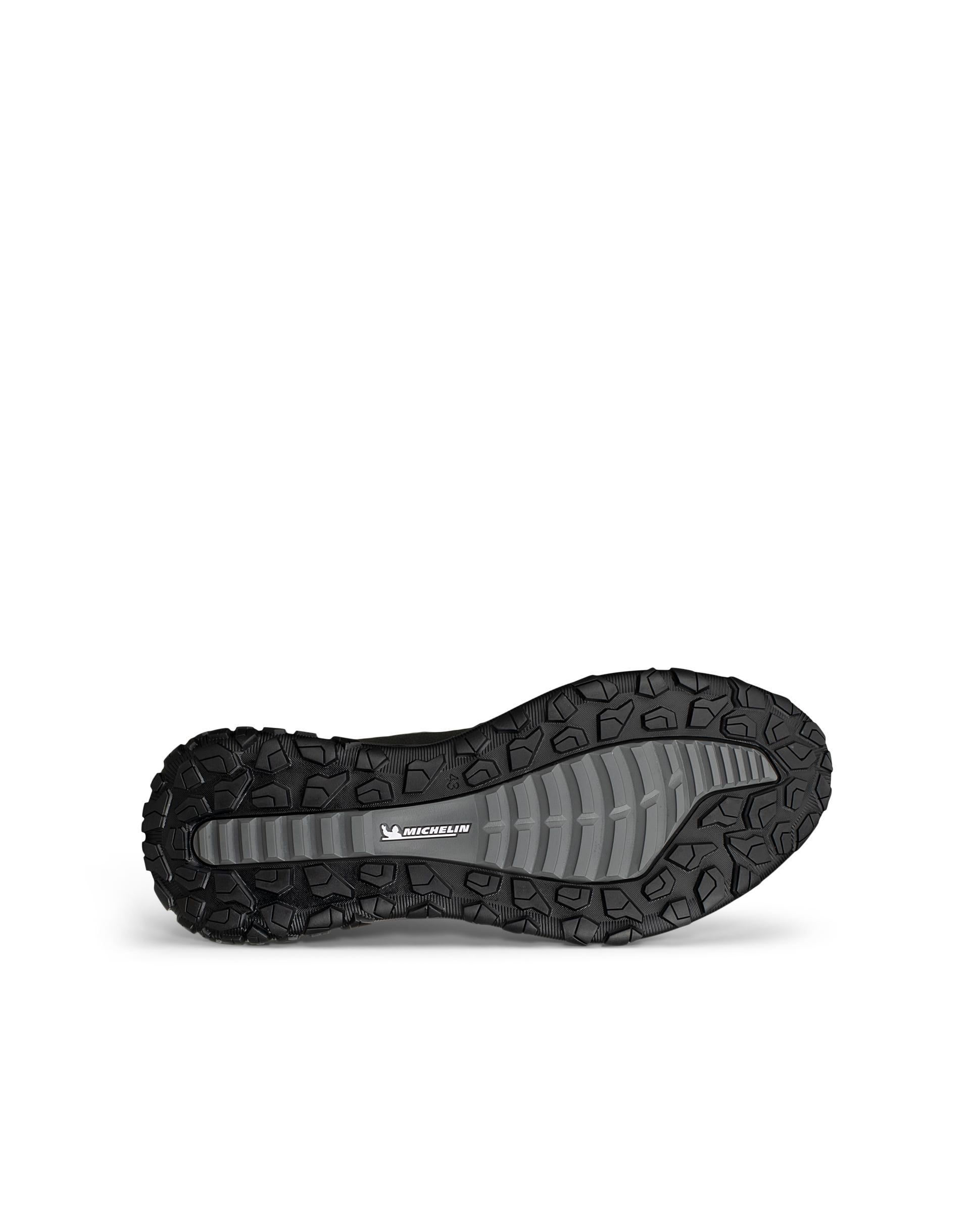 ECCO® ULT-TRN heren hoge wandelschoen - Grijs - Outside