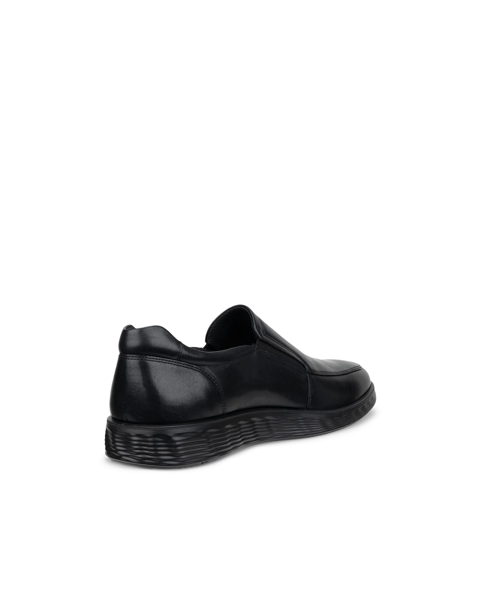 Miesten ECCO® S Lite Hybrid slip-on -juhlakenkä nahkaa - Musta - Outside