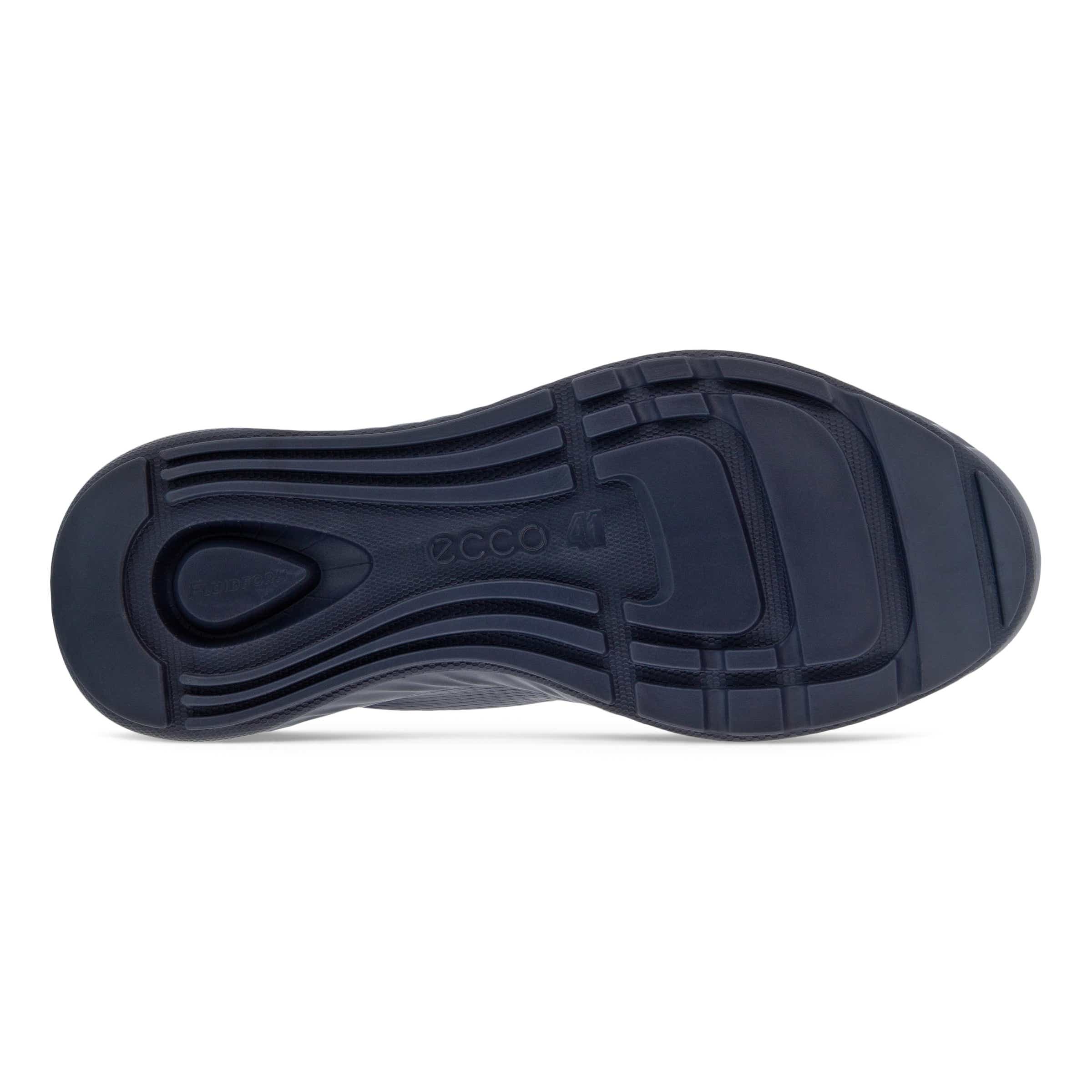 ECCO ATH 1F メンズ レザースニーカー - ブルー - Sole