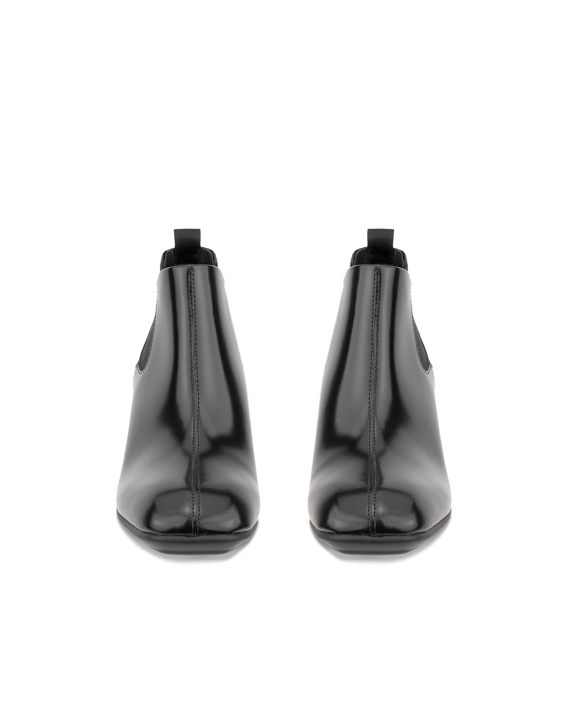 Women's ECCO® Sculpted Alba 65 Leather Chelsea Heel Boot - Black - Front pair