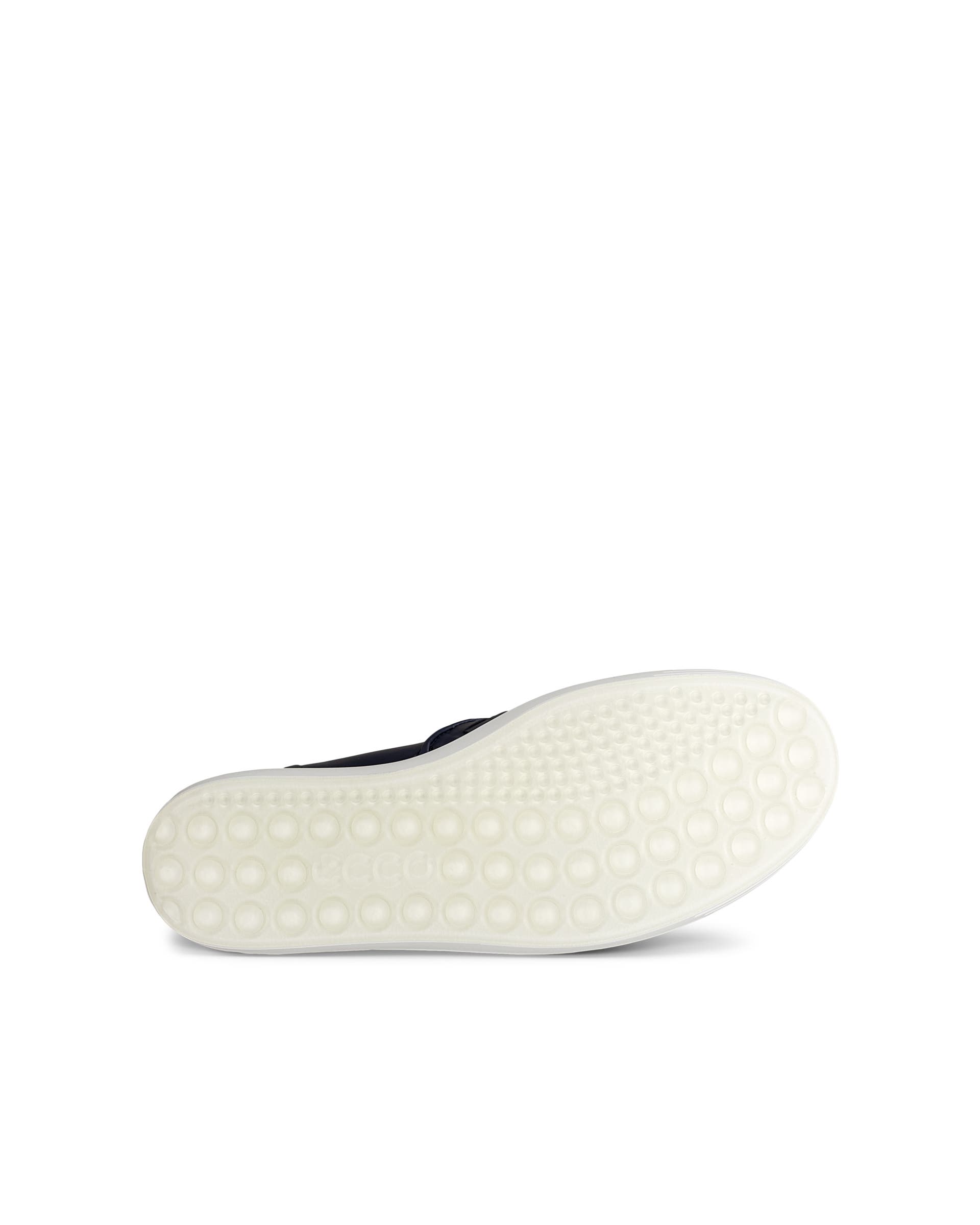 Women's ECCO® Soft 7 Woven Leather Slip-On - Blue - Sole