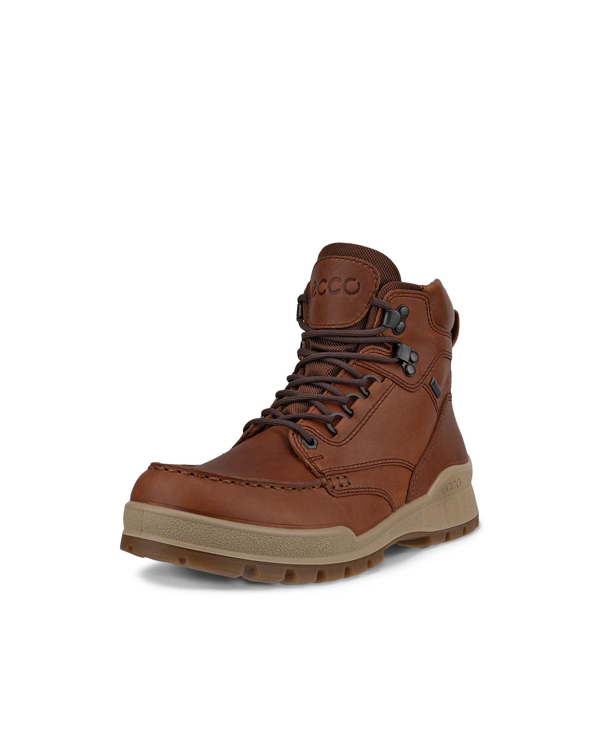 ECCO® Track 25 Damen Halbhoher Stiefel aus Leder mit Gore-Tex - Braun - Main
