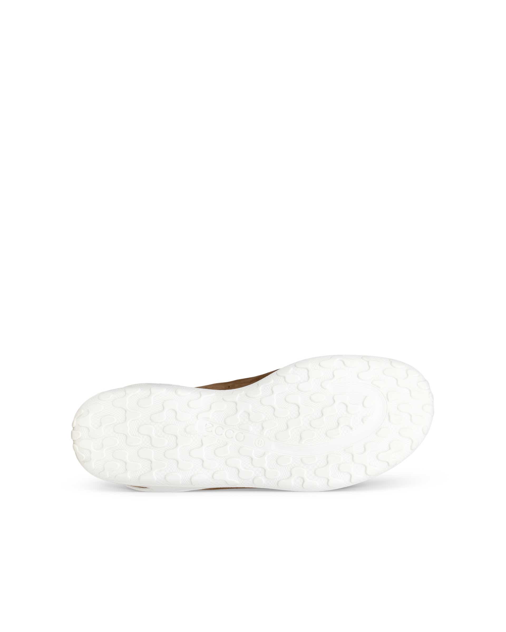 Męskie sznurowane buty z nubuku ECCO® BIOM EVERYDAY - Brązowy - Sole