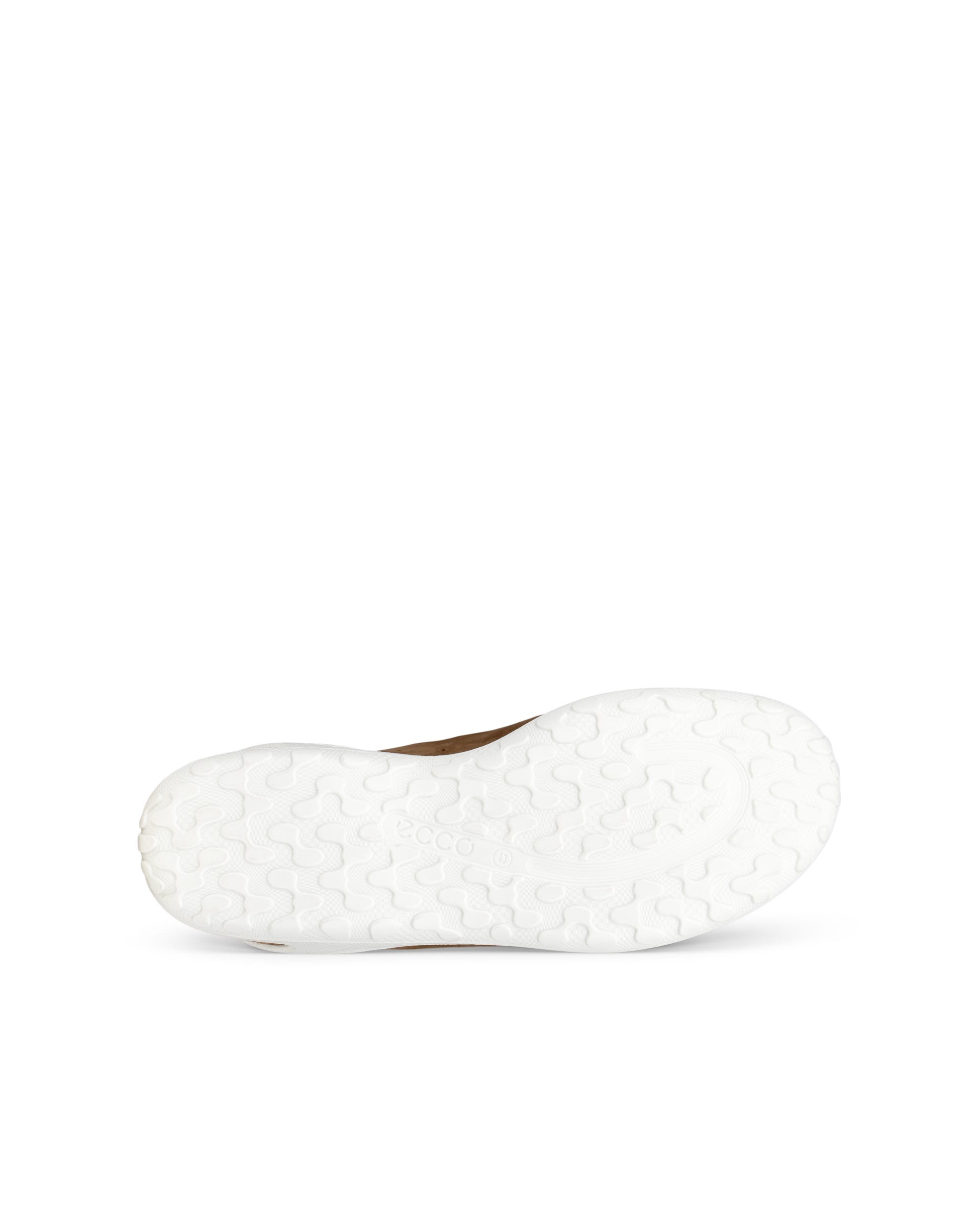 Męskie sznurowane buty z nubuku ECCO® BIOM EVERYDAY - Brązowy - Outside