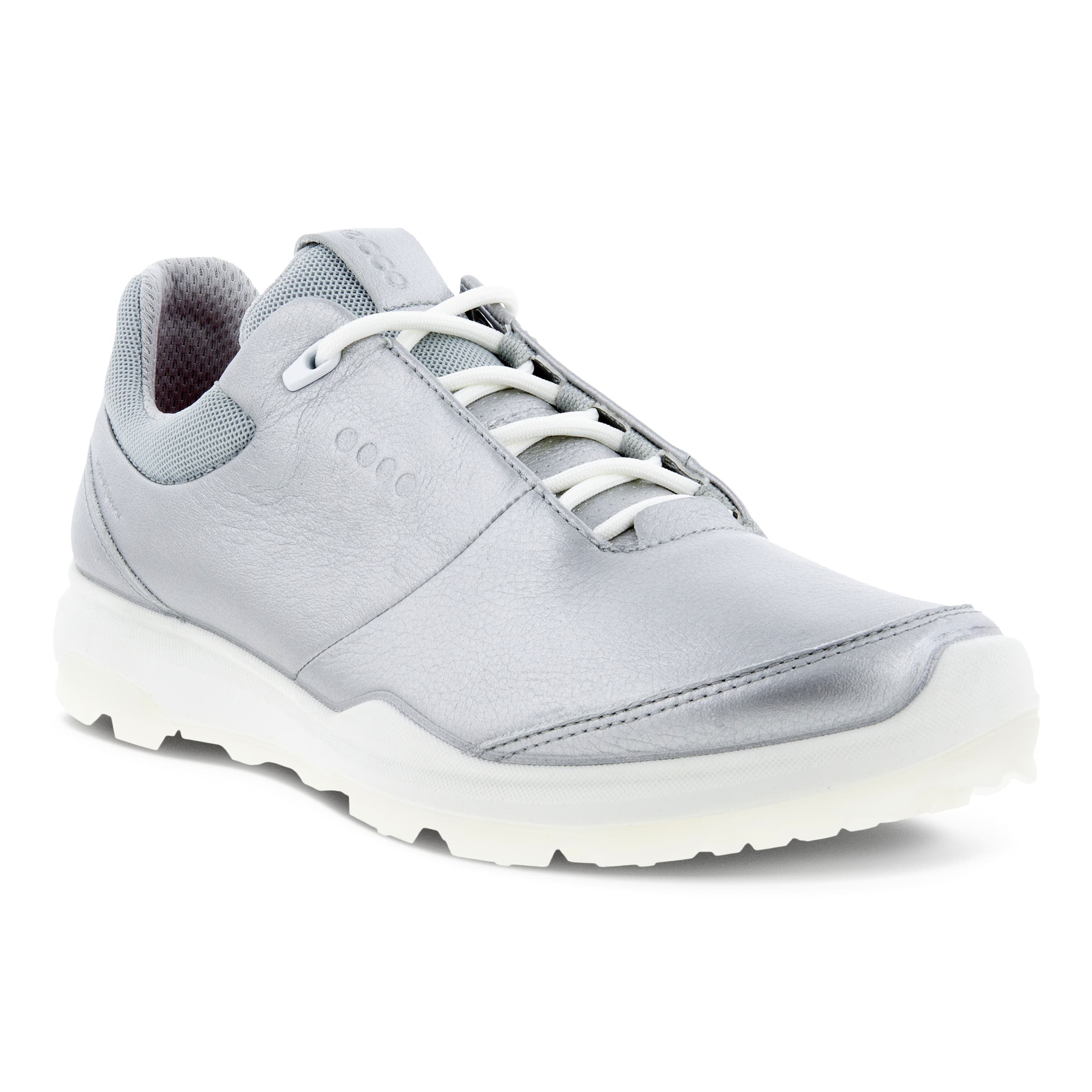 Ladies ECCO® Golf BIOM Hybrid 3 Leather Shoe - Metallics - Main