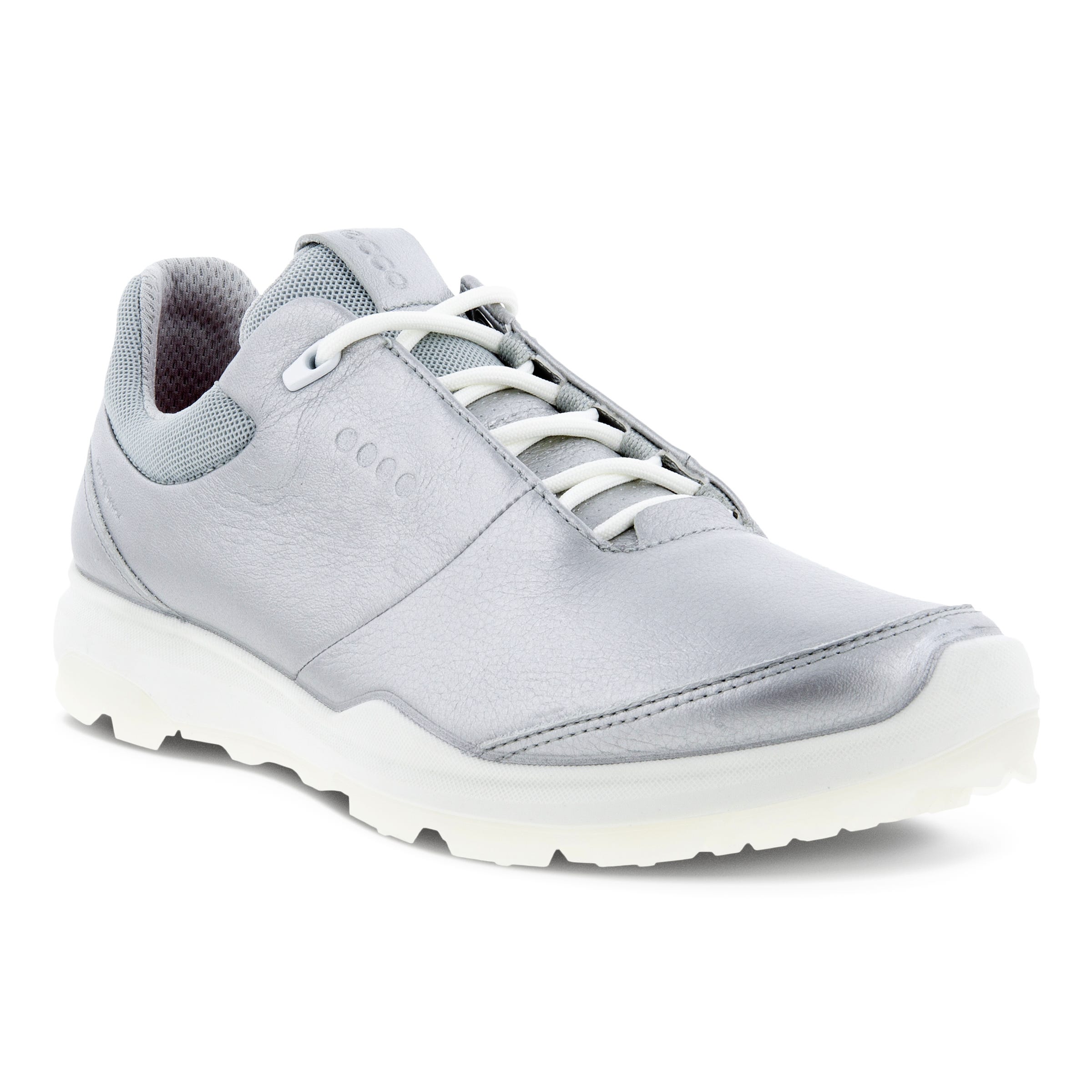 Ladies ECCO® Golf BIOM Hybrid 3 Leather Shoe - Metallics - Main