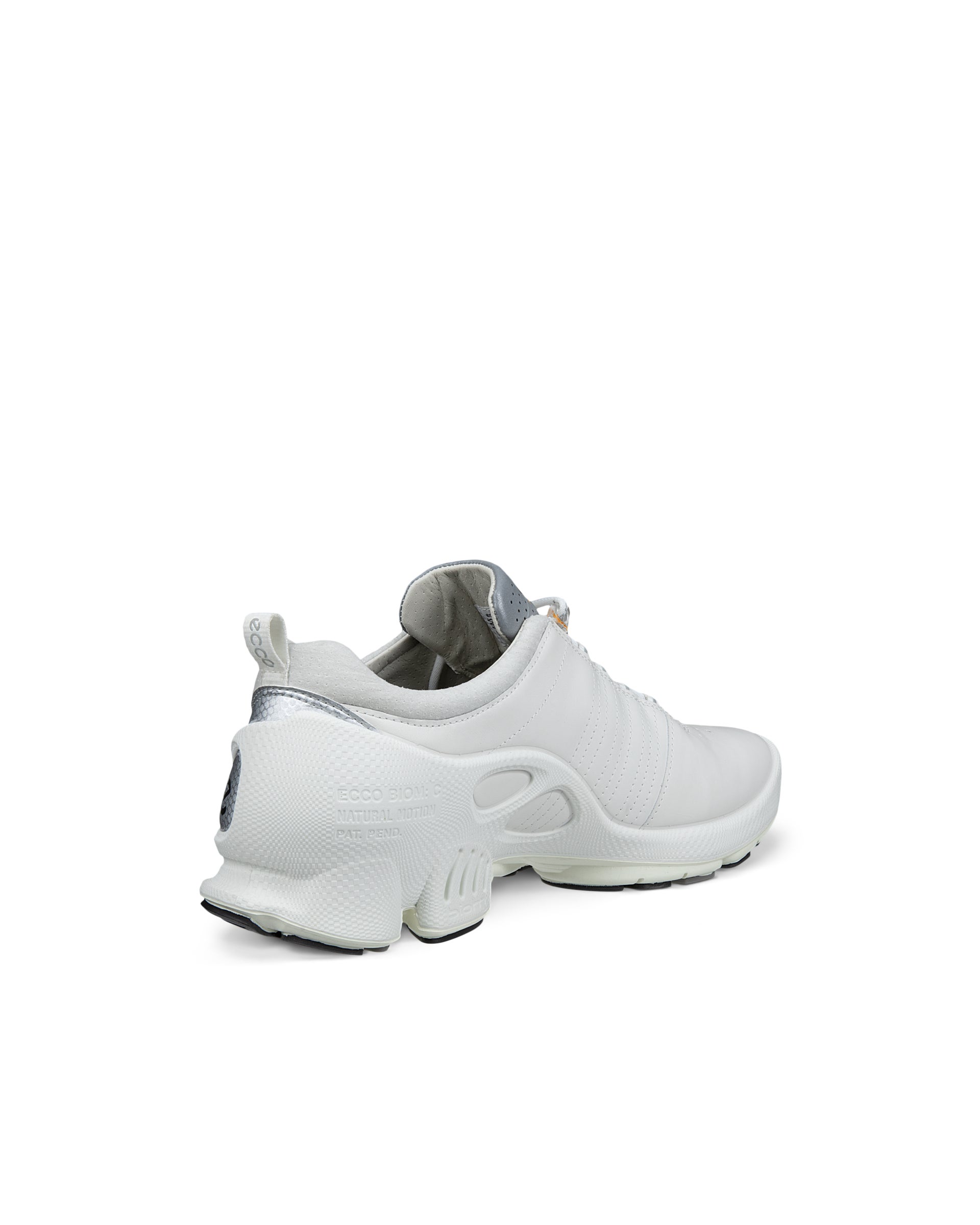 ECCO® Biom C Low baskets de plein air en cuir pour homme - Blanc - Back