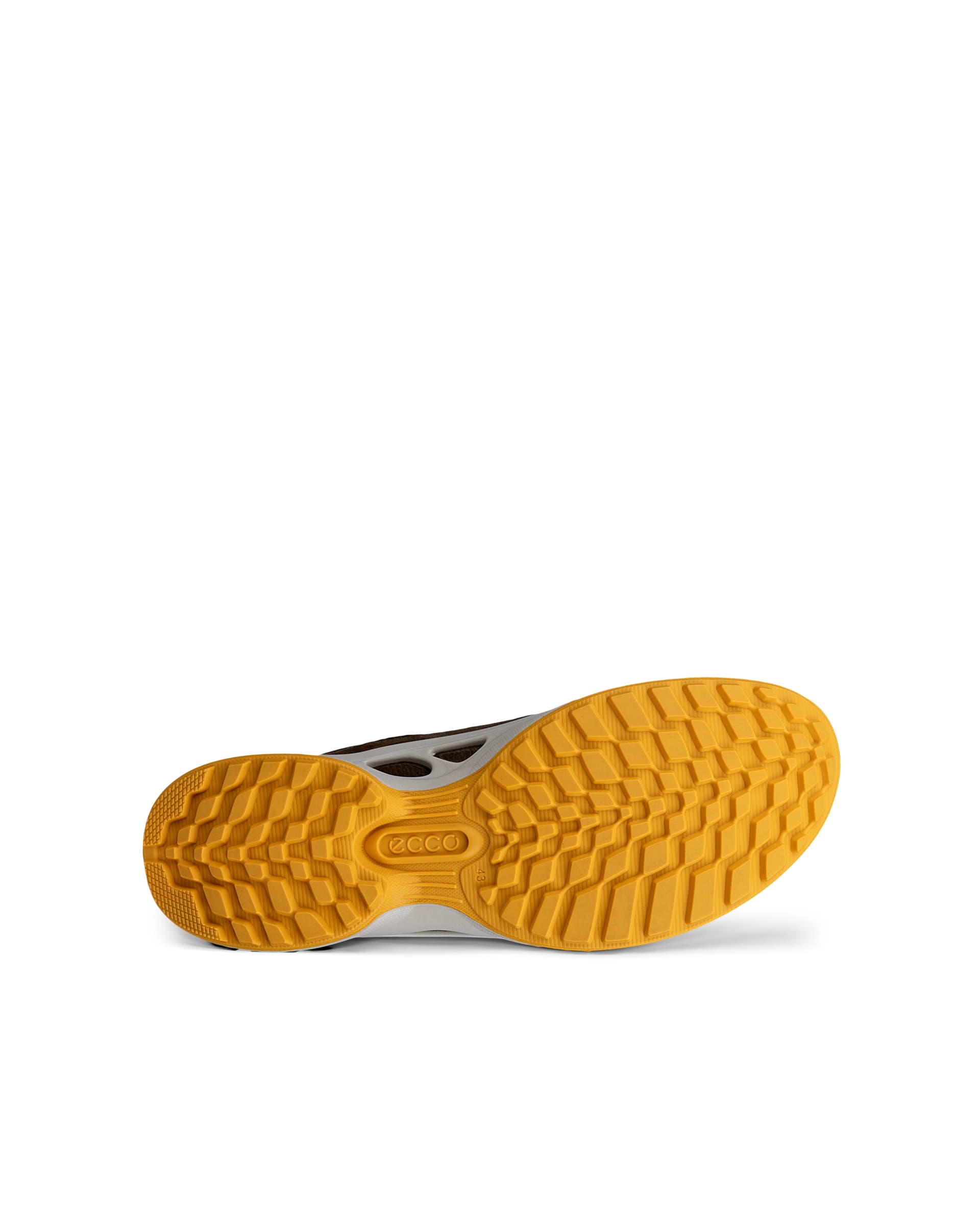 Męskie nubukowe sneakersy ECCO® BIOM ENERGI - Szary - Sole