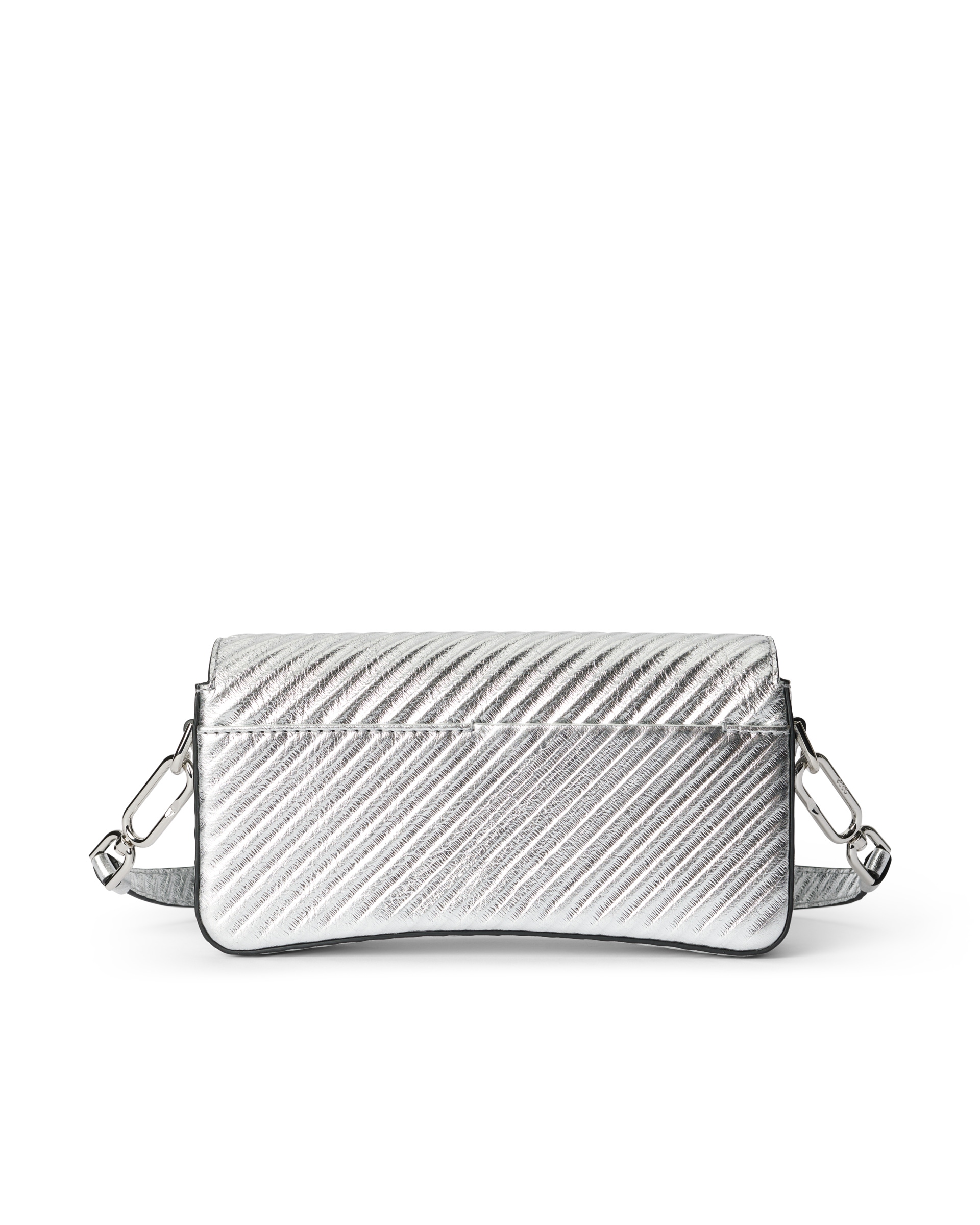 ECCO SMALL PINCH BAG - Silver - Back