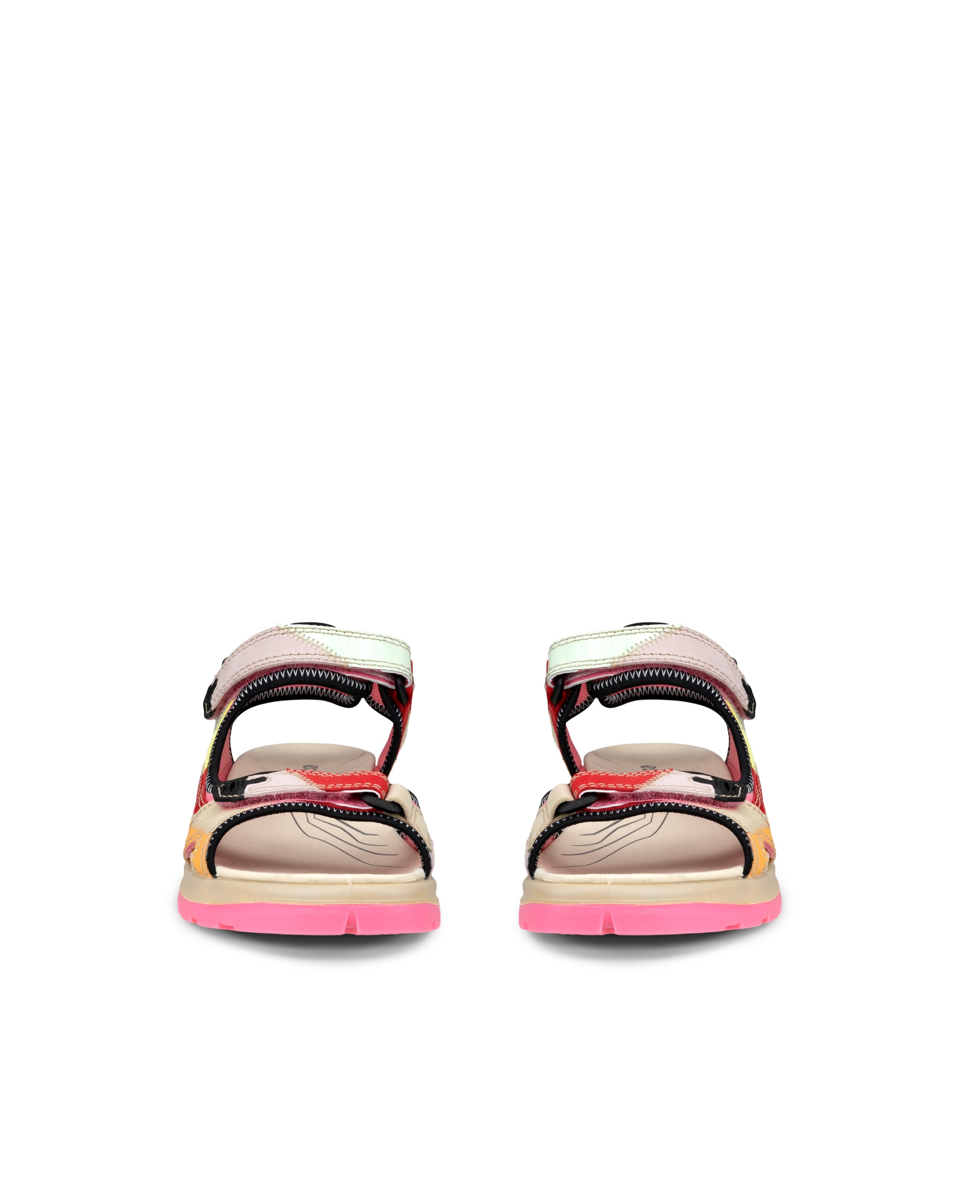Dámské nubukové outdoorové sandály ECCO® OFFROAD - Vícebarevná - Front pair