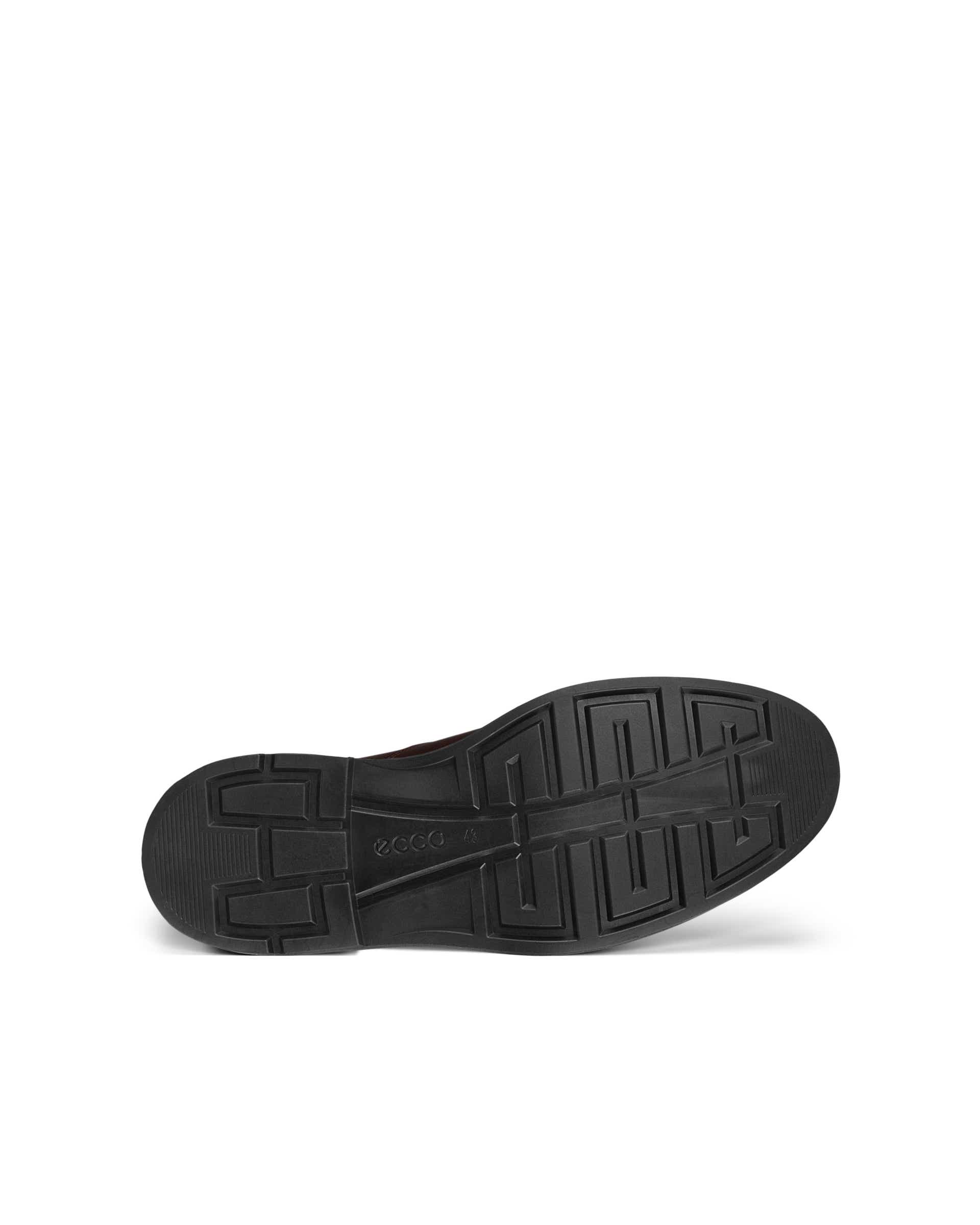 ECCO® Metropole London chaussures habillée sans lacet en cuir pour homme - Brun - Sole