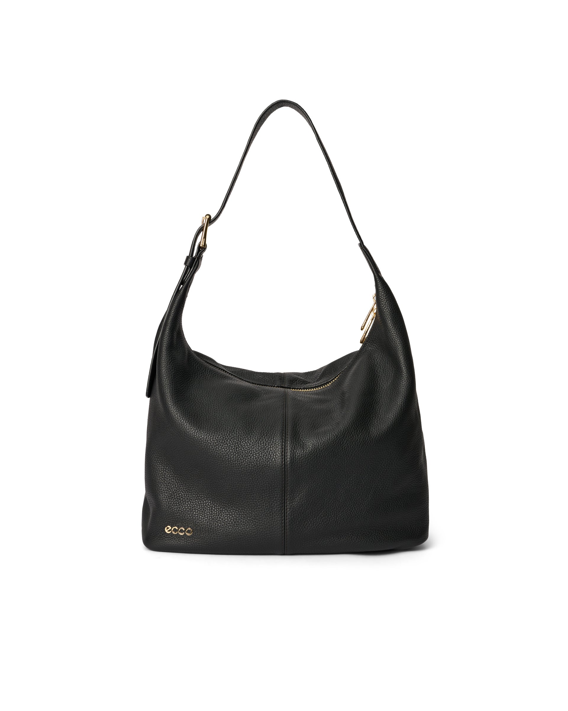 ECCO® Hobo bőr hobo táska - Fekete - Main