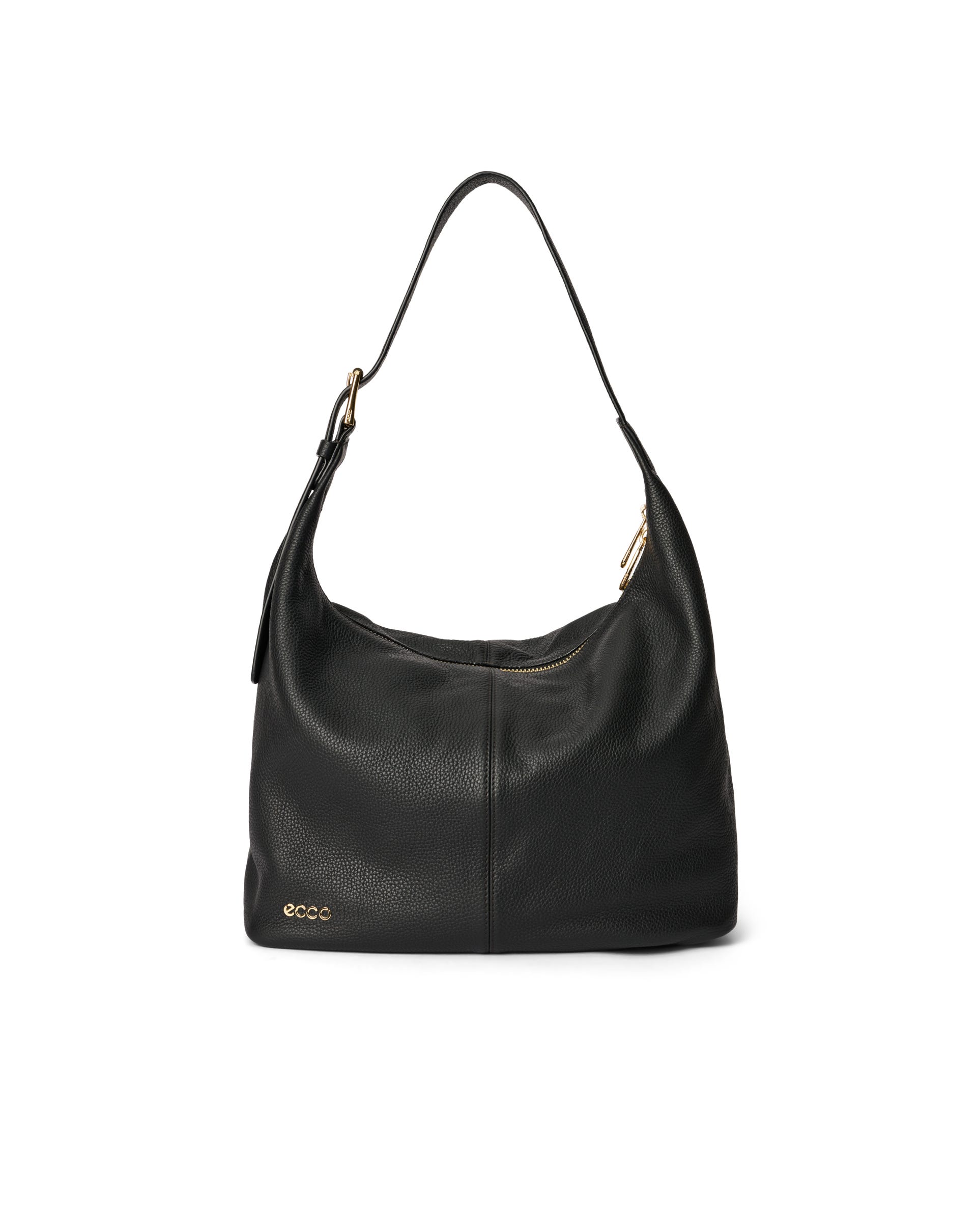 ECCO® Hobo Hobo-Tasche aus Leder - Schwarz - Main
