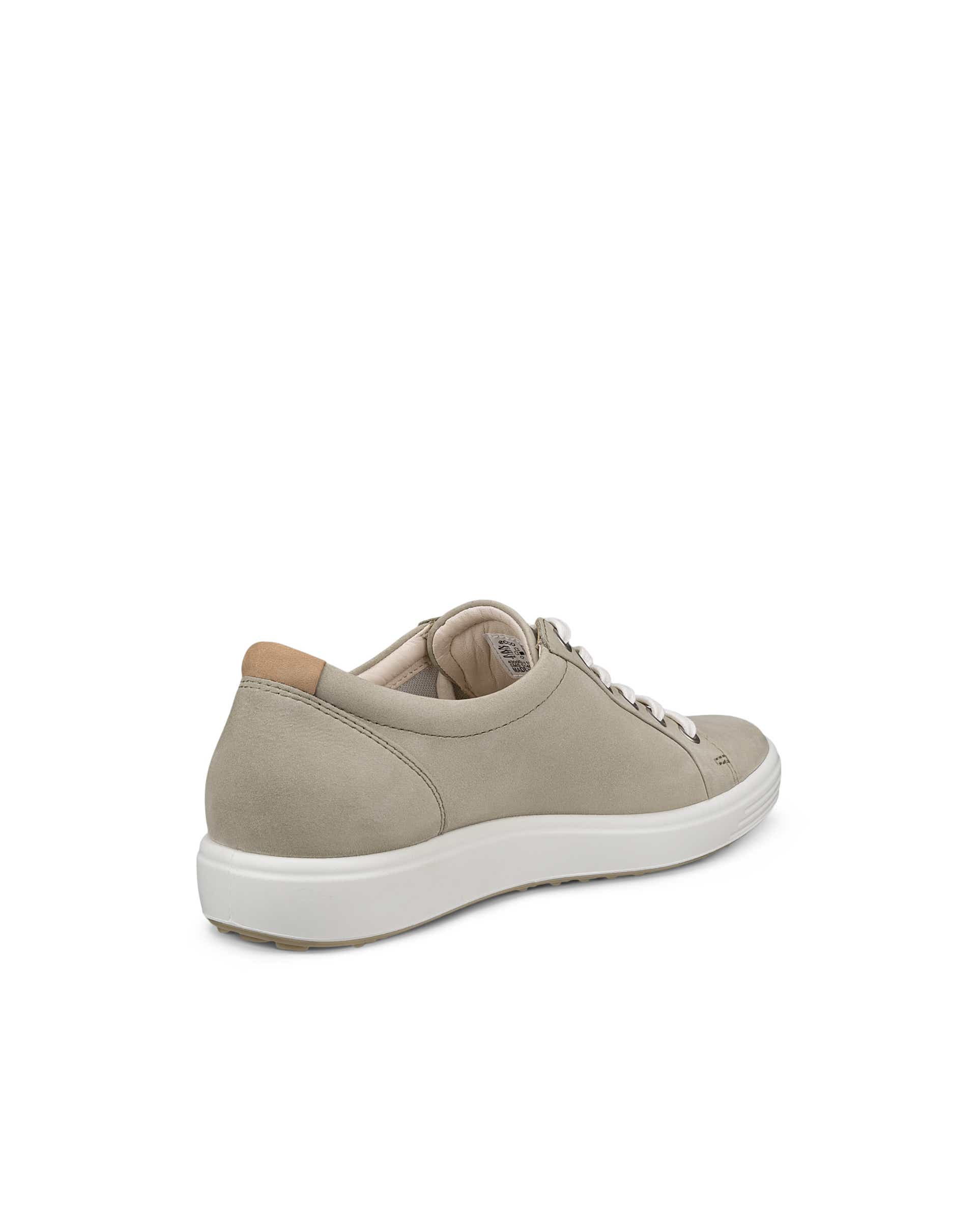 Sneaker en cuir ECCO® Soft 7 pour femme - Vert - Back