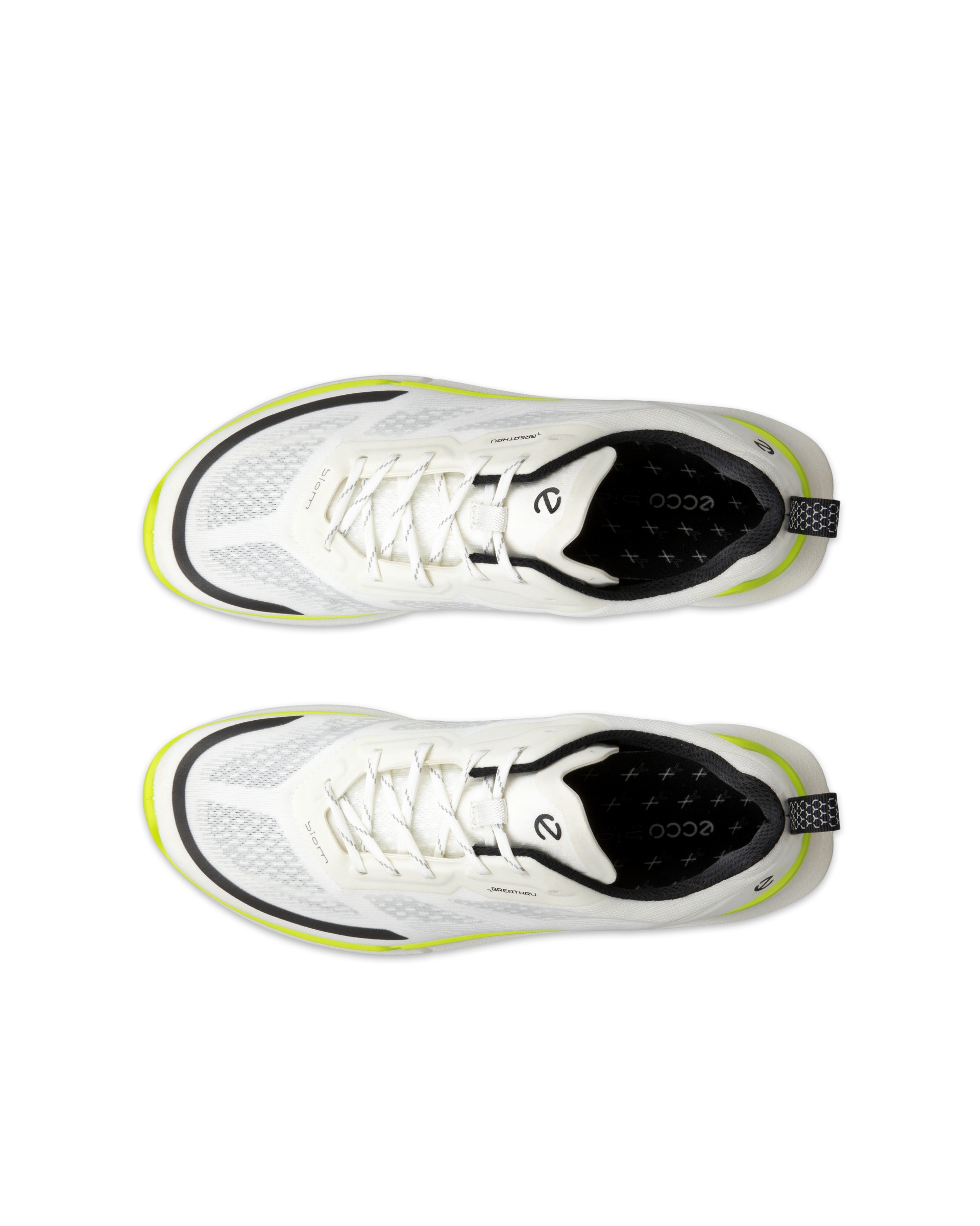 Pánské textilní tenisky ECCO® BIOM 2.2 - Bílá - Top left pair