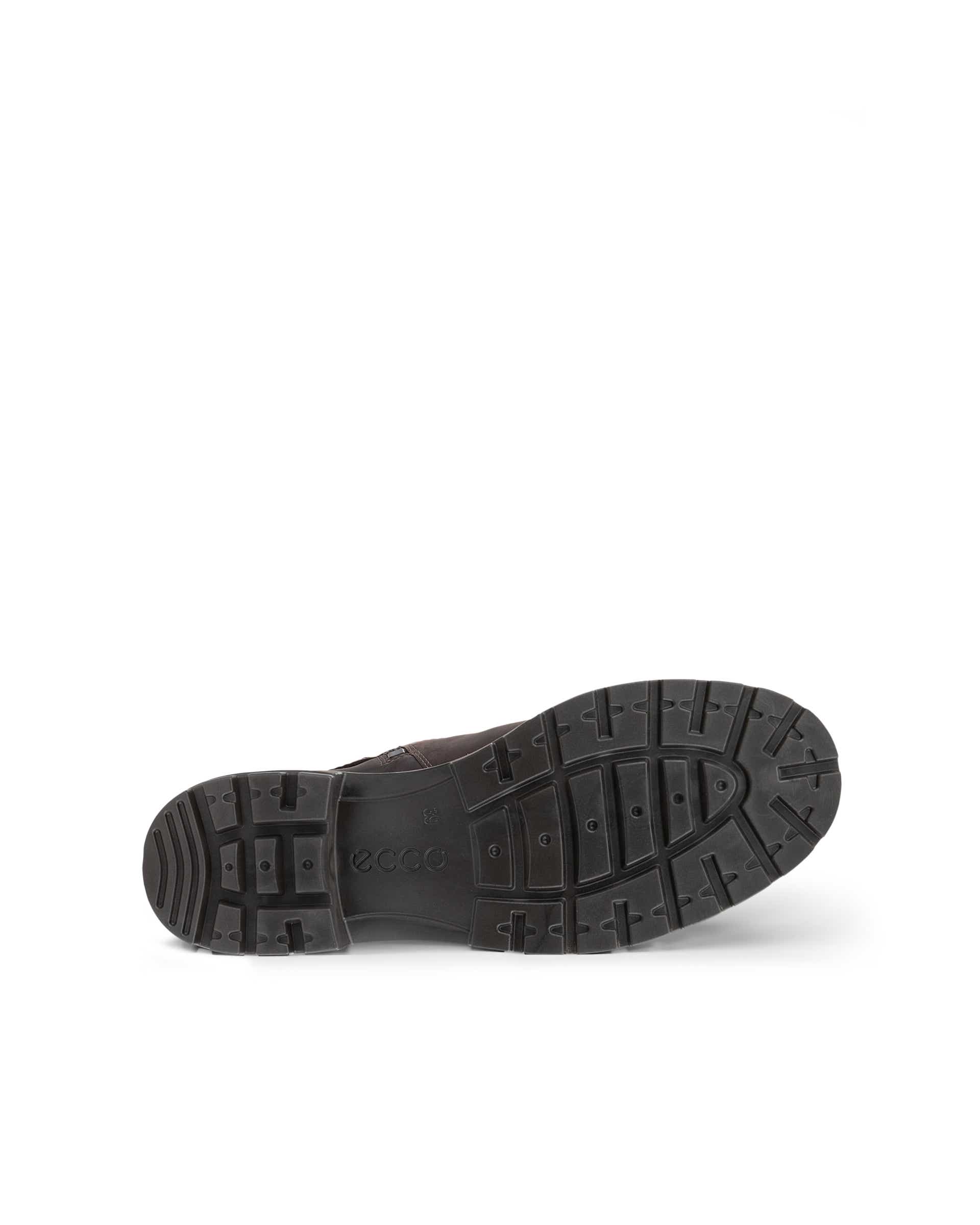 Women's ECCO® METROPOLE VIENNA Nubuck High-Cut Boot - Brown - Sole