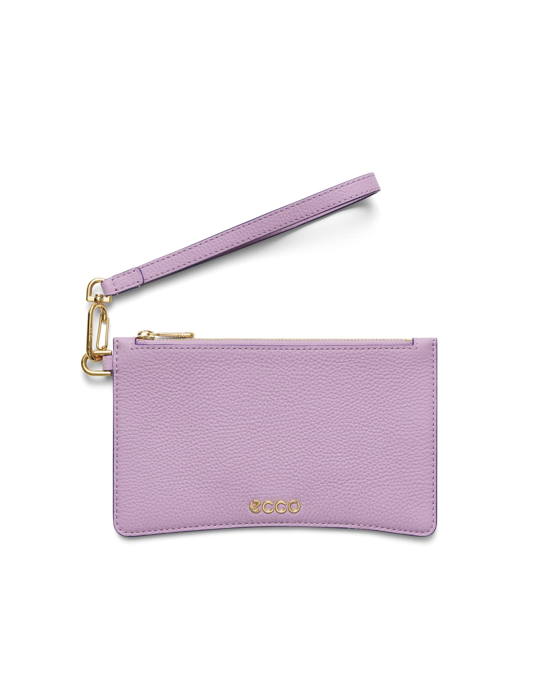 ECCO Wristlet Soft Pebbled レザーポーチ - パープル - Main
