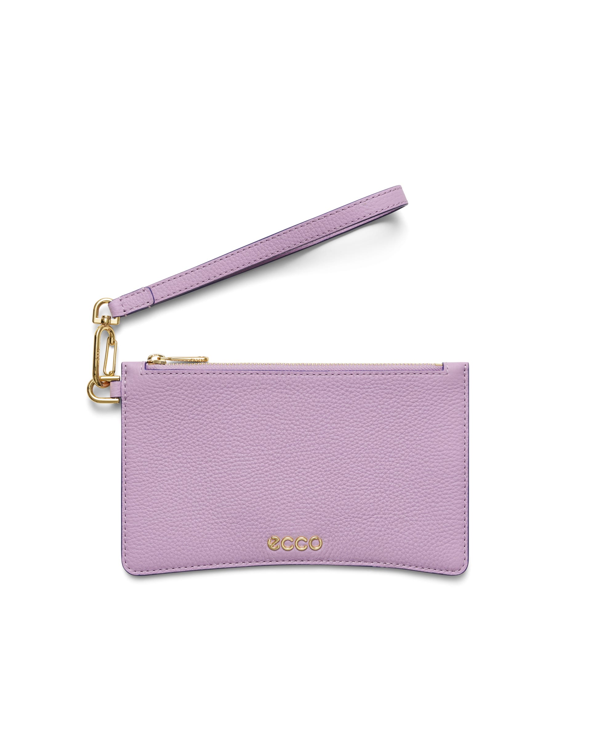 ECCO Wristlet Soft Pebbled レザーポーチ - パープル - Main