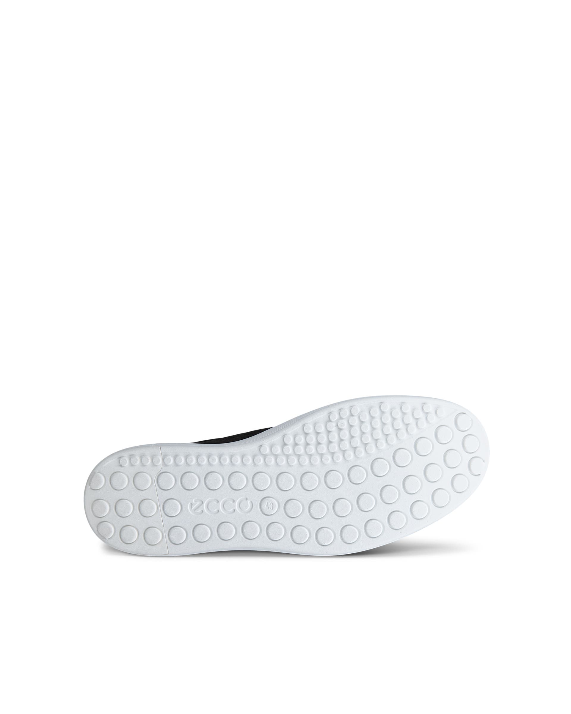 Men's ECCO® Soft 60 Leather Sneaker - Grey - Sole