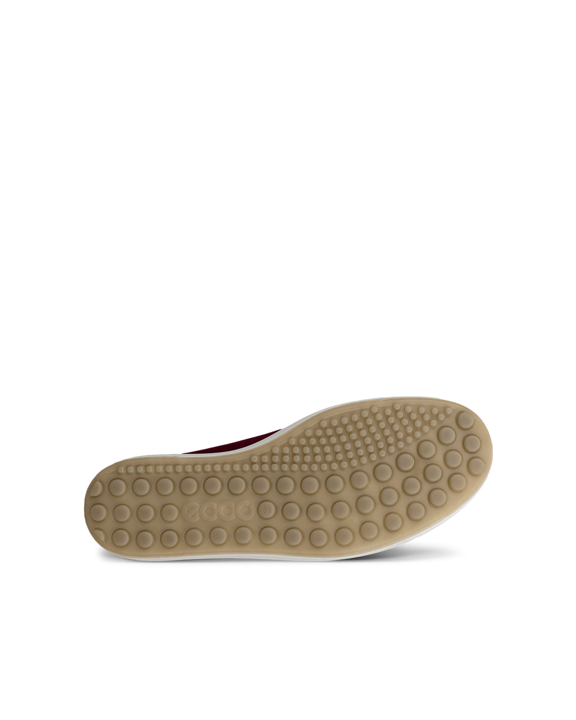 ECCO SOFT 7 W SIDE ZIP BOOTIE - Red - Sole