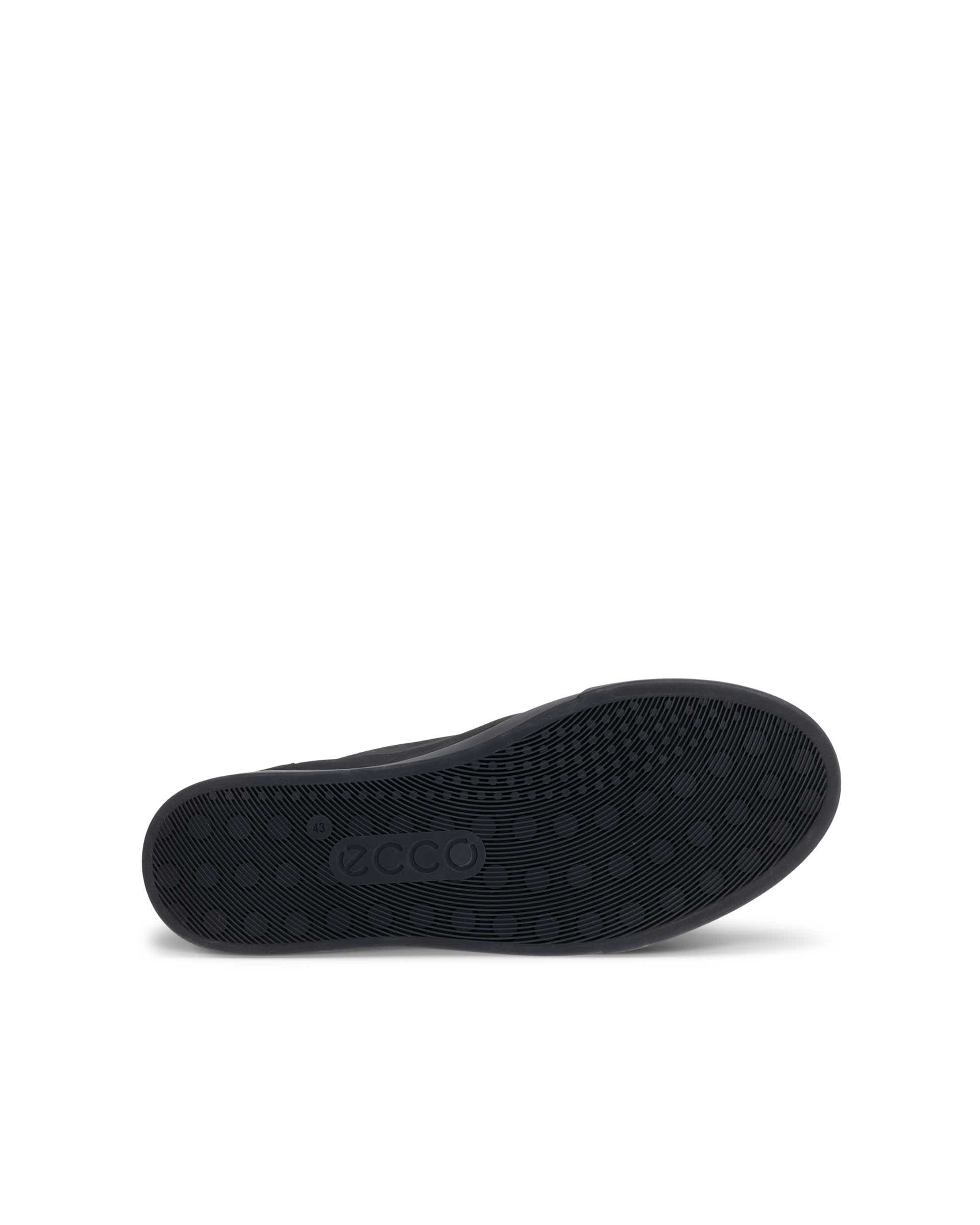 ECCO® SOFT 10 Gore-Tex sneakers i nubuck til herrer - Sort - Sole