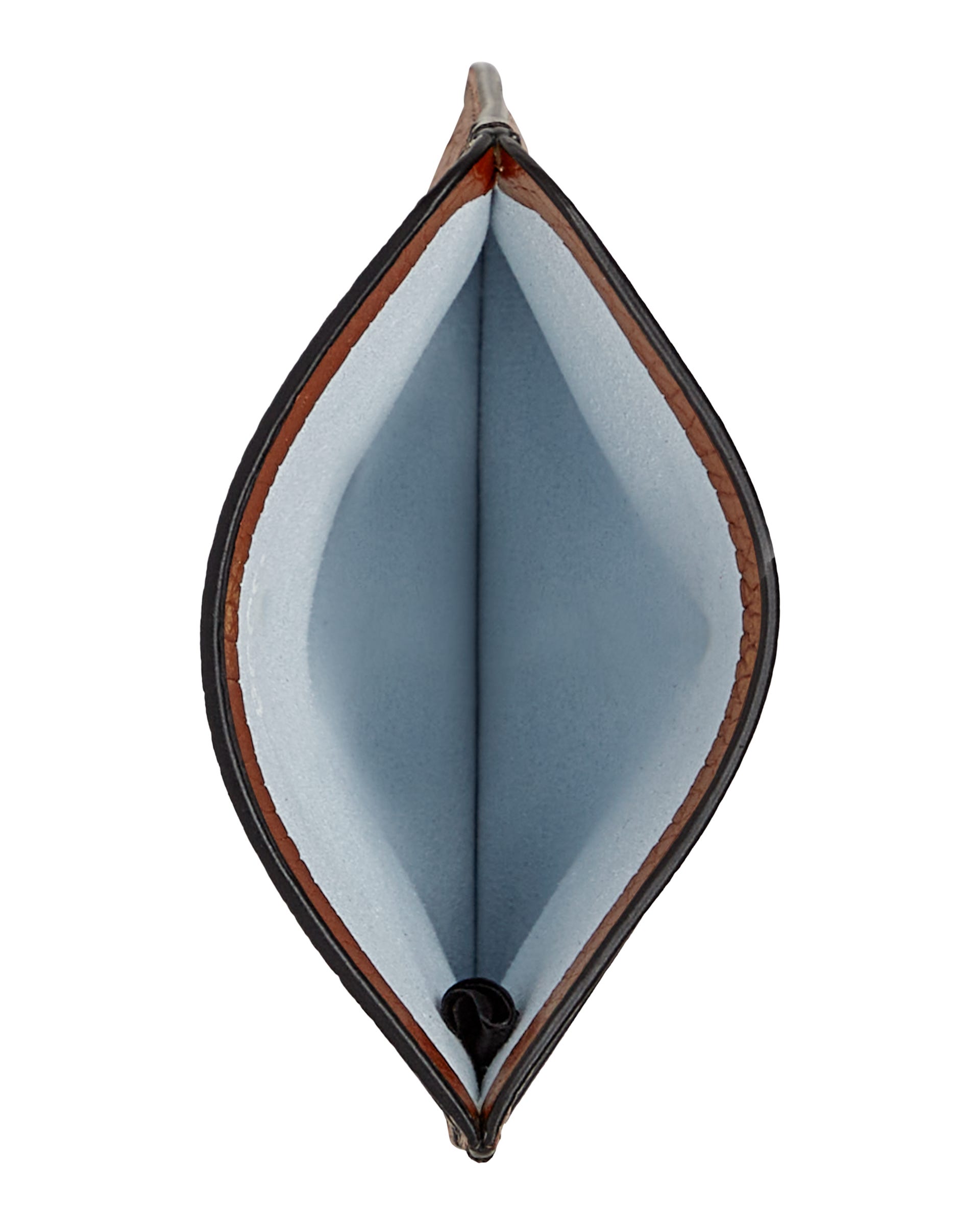 ECCO® Formal Leather Card Case - Brown - Birdeye