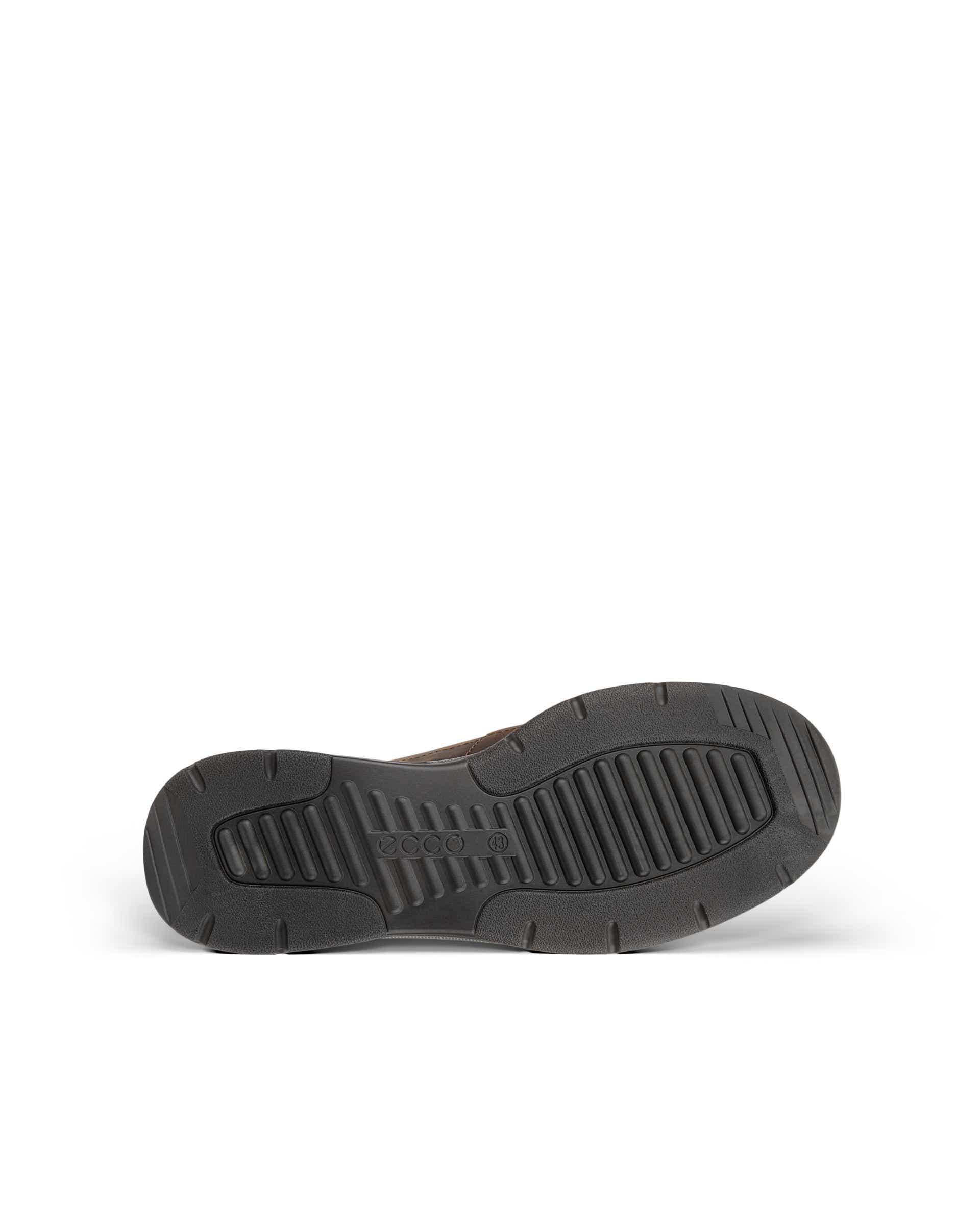 ECCO® IRVING heren waterdichte enkellaars van nubuck - Bruin - Sole