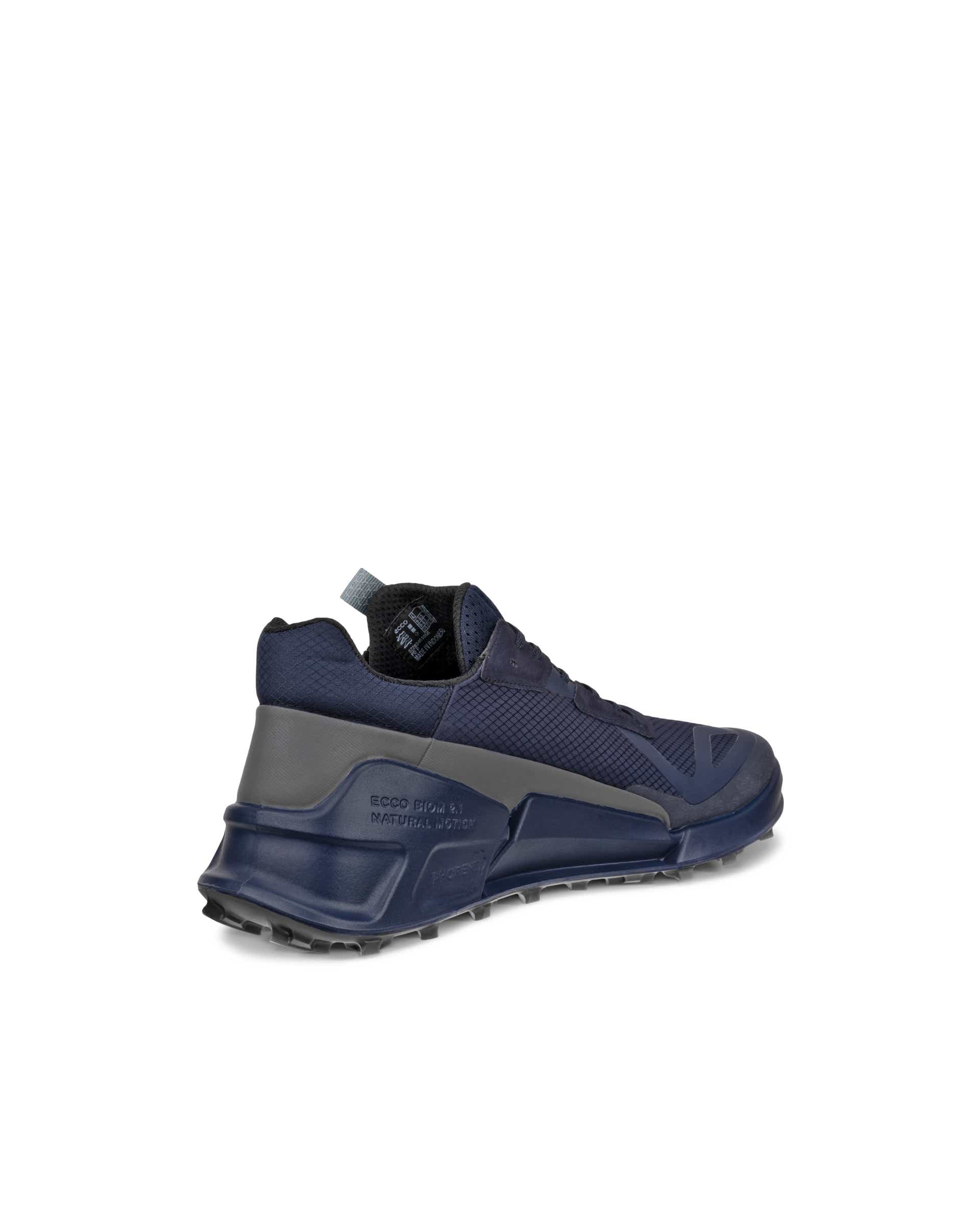 Pánské textilní Gore-Tex tenisky ECCO® Biom 2.1 X Country - Modrá - Back
