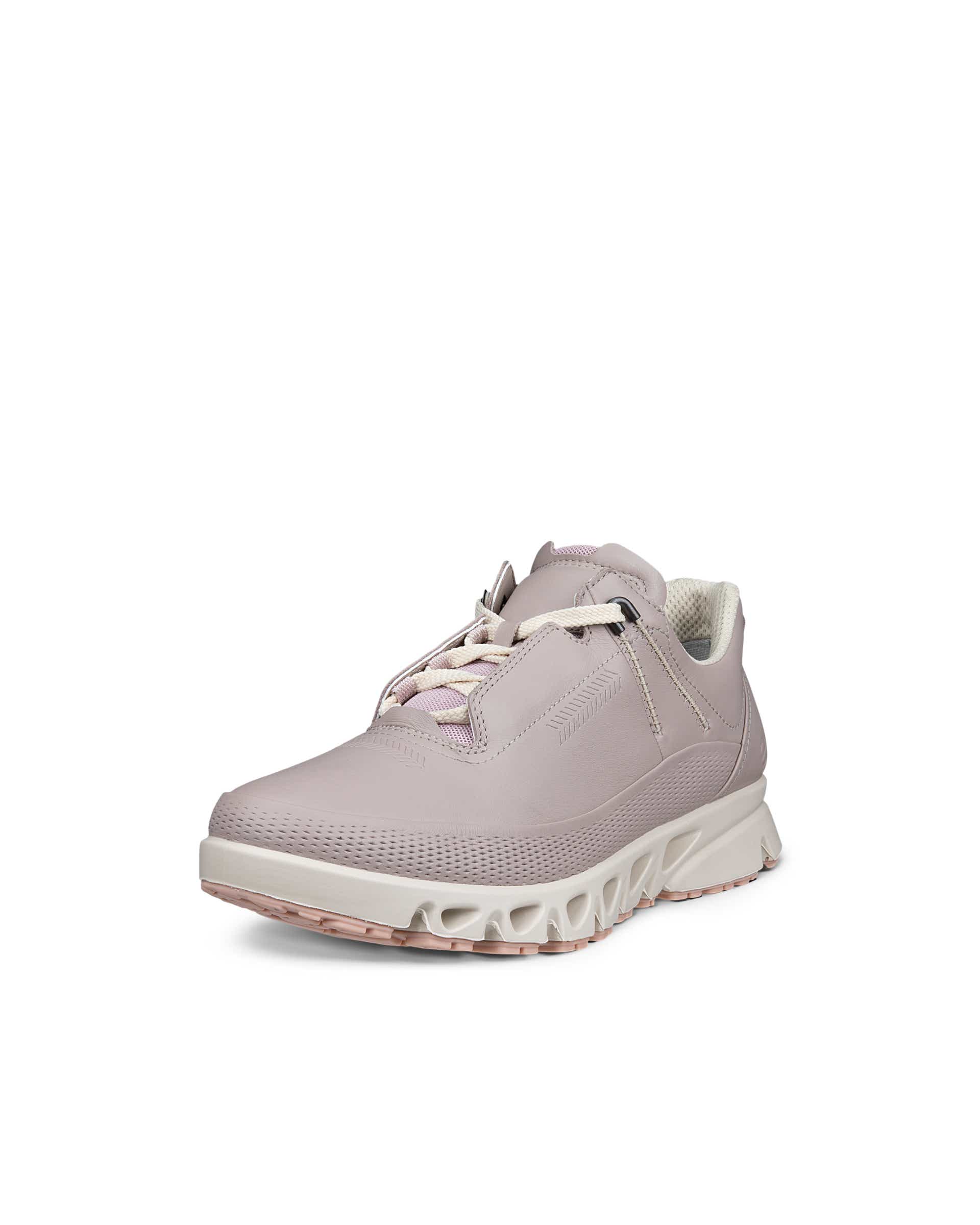 ECCO® MULTI-VENT baskets de plein air en cuir Gore-Tex pour femme - Rose - Main