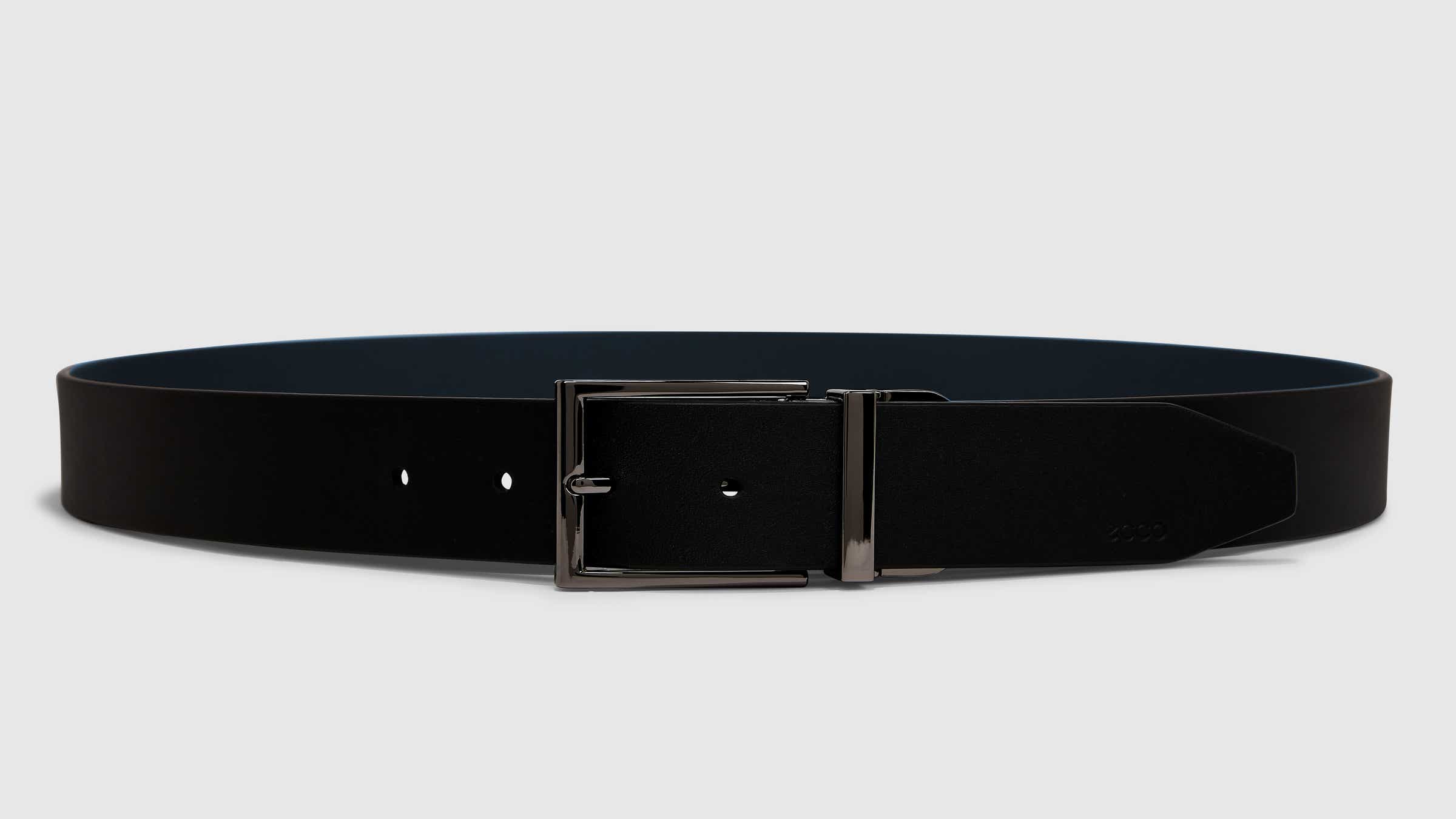 Men's ECCO® Italian Reversable Belt - Black - Main
