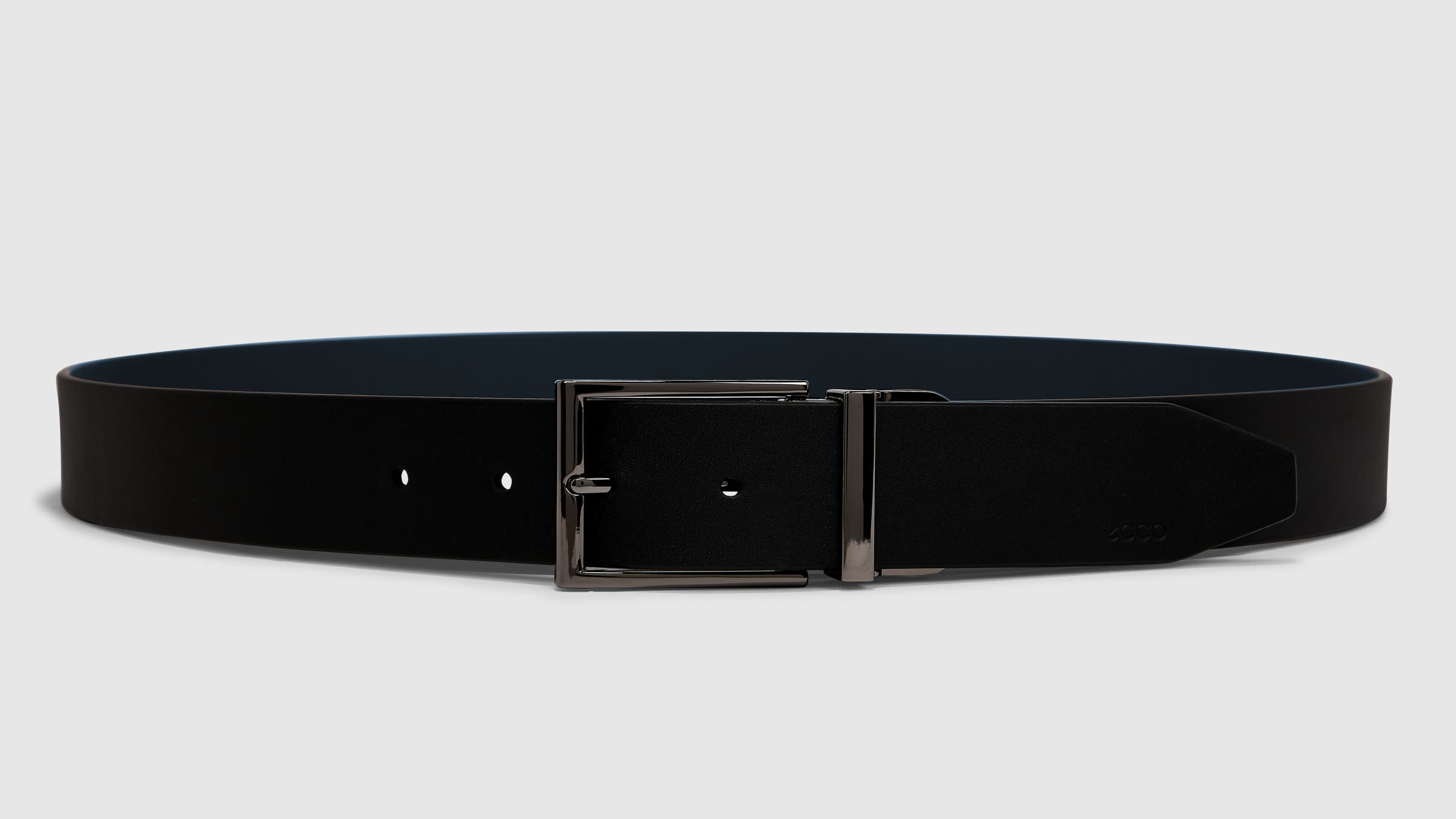 Men's ECCO® Italian Reversable Belt - Black - Main