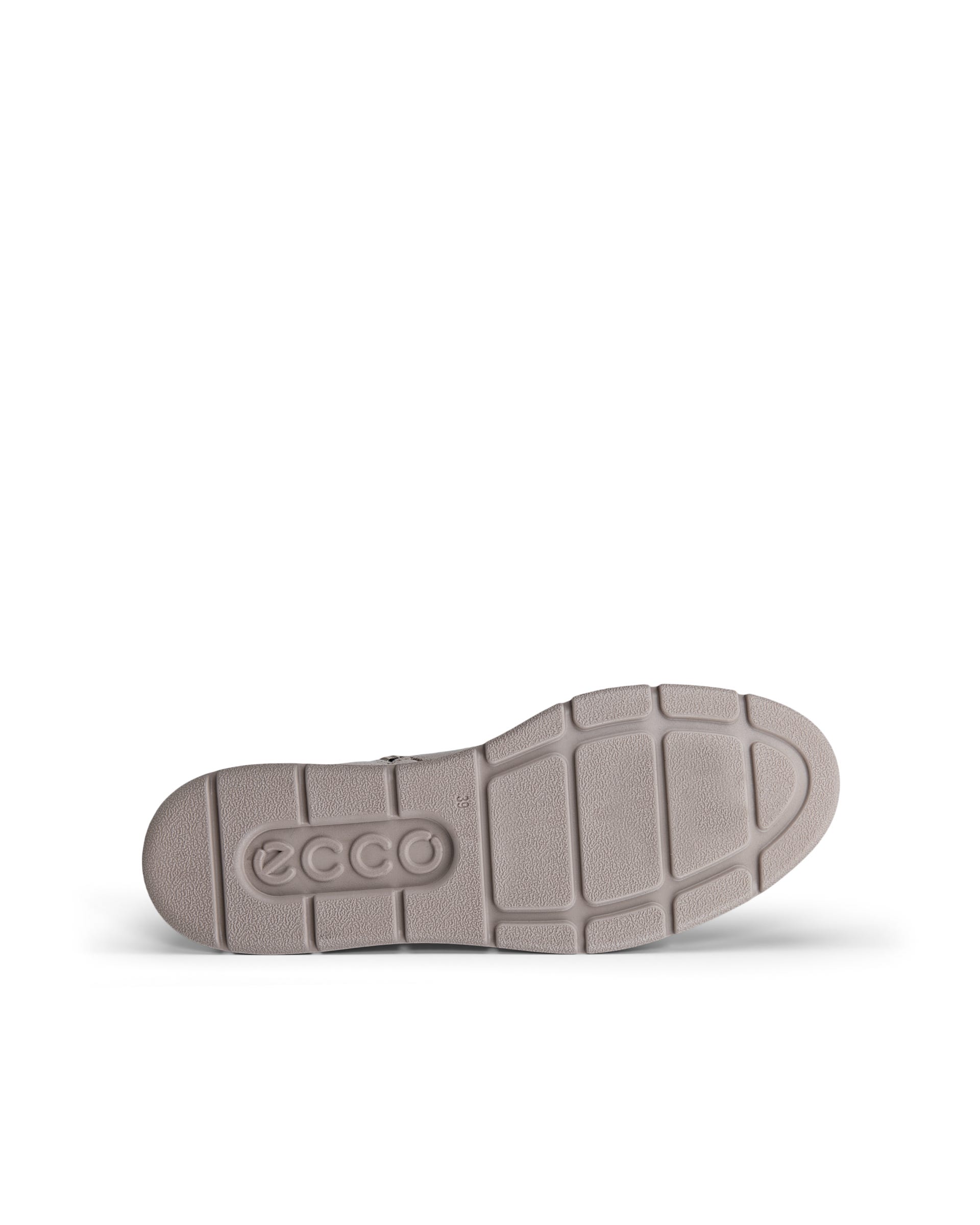 ECCO® BELLA 2 zamšādas zābaciņi ar rāvējslēdzēju sievietēm - Pelēks - Outside
