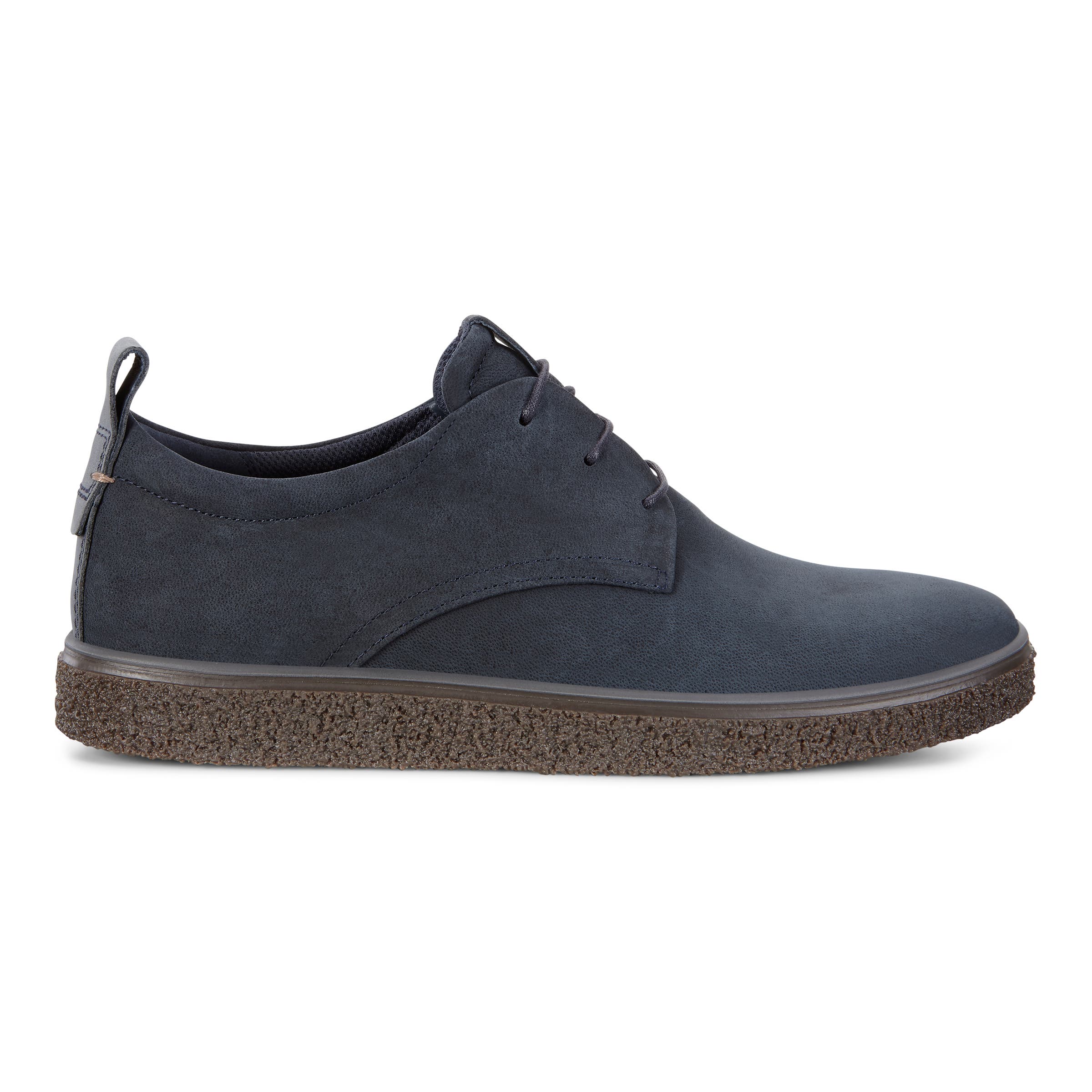 ECCO Mens Crepetray Derby Tie - Blue - Outside