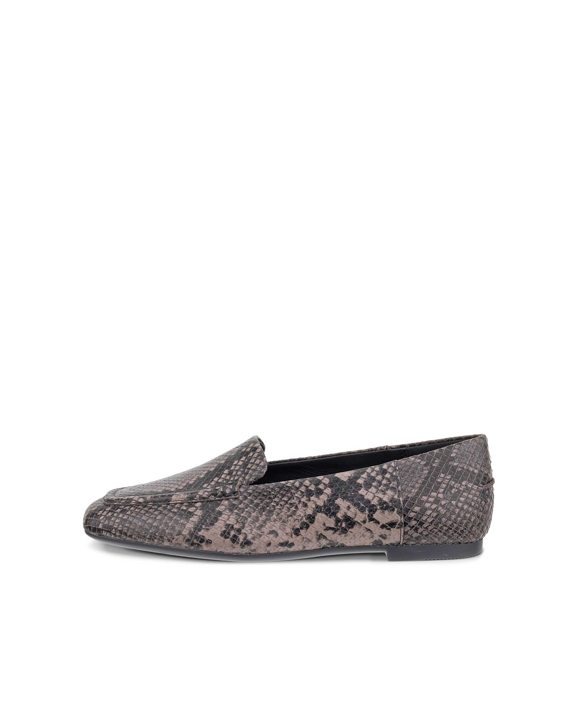 ECCO® MARGOT mocassins en cuir pour femme - Gris - Outside