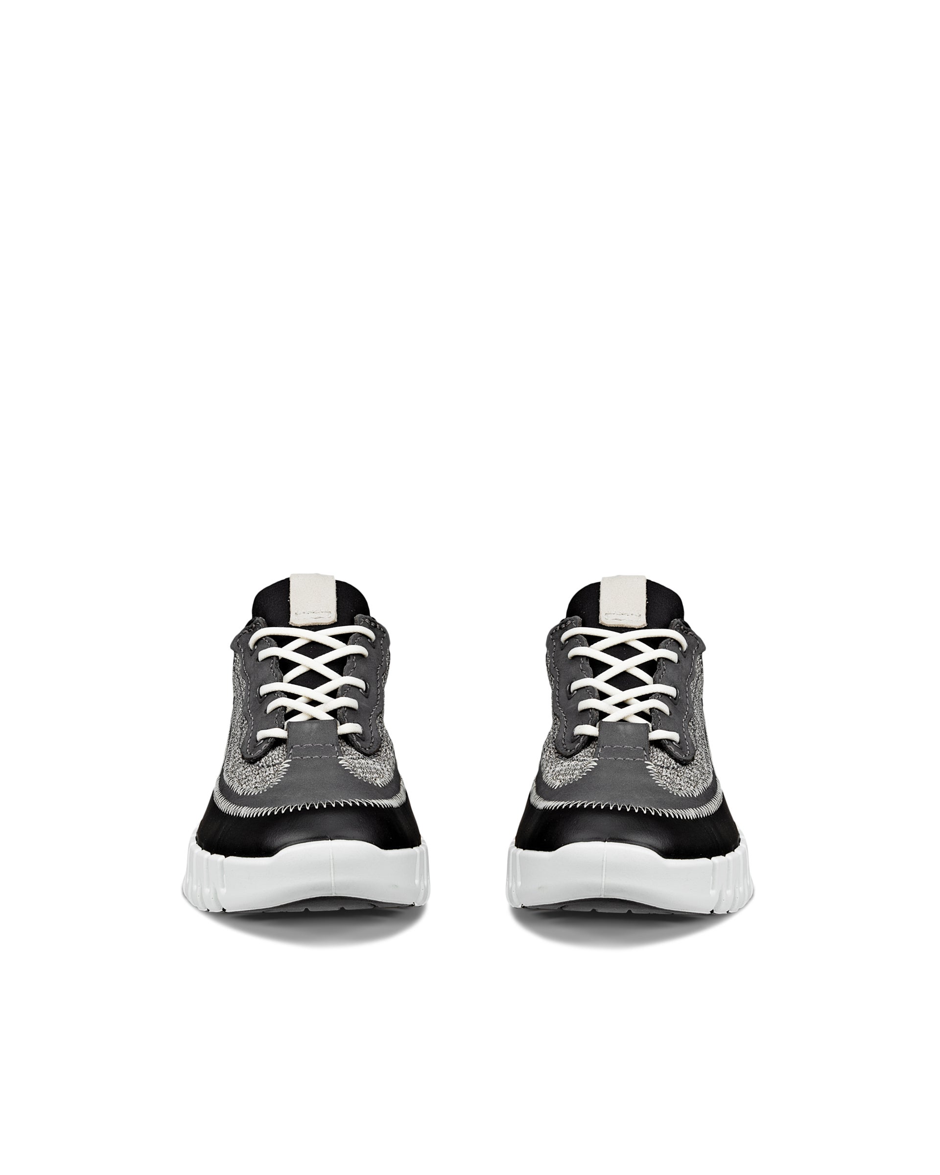 Dámske kožené tenisky ECCO® GRUUV - Čierna - Front pair