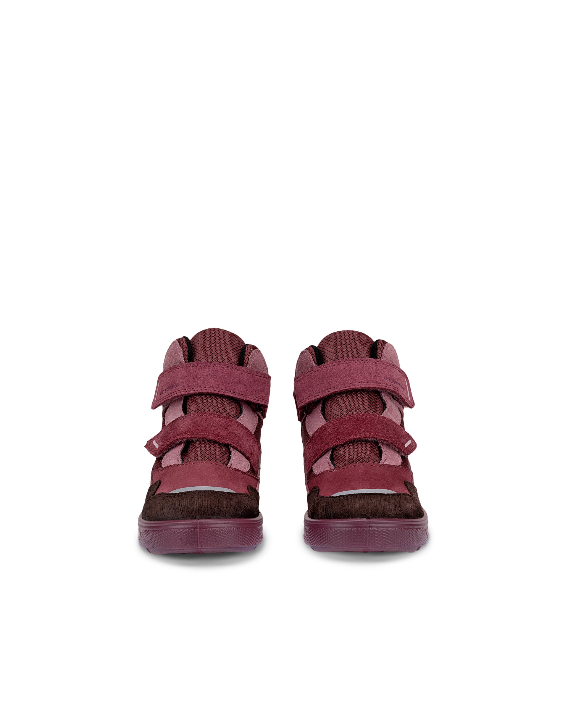 ECCO® URBAN SNOWBOARDER bottes d'hiver imperméable en toile pour enfant - Rose - Front pair