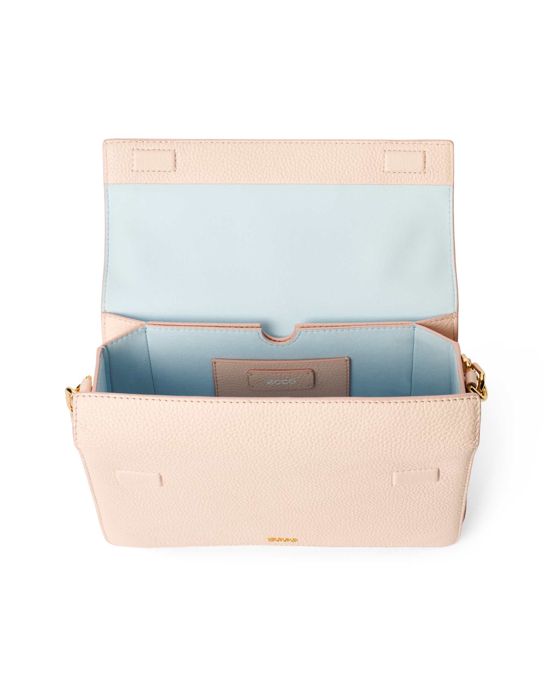 ECCO® PINCH leren crossbodytas - Roze - Inside